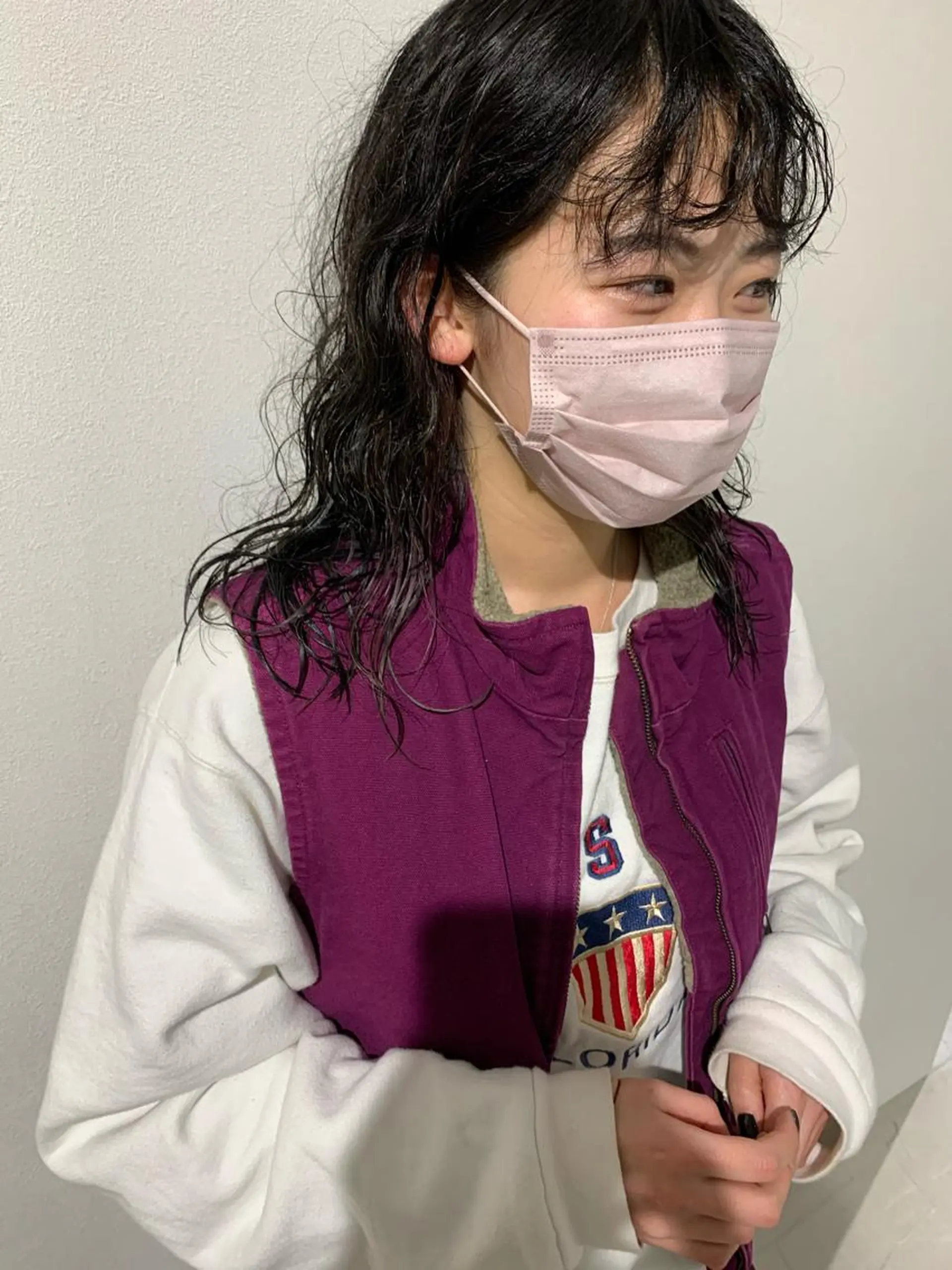 ミディアム カラー ANY／SUE 千葉パーマのヘアスタイル