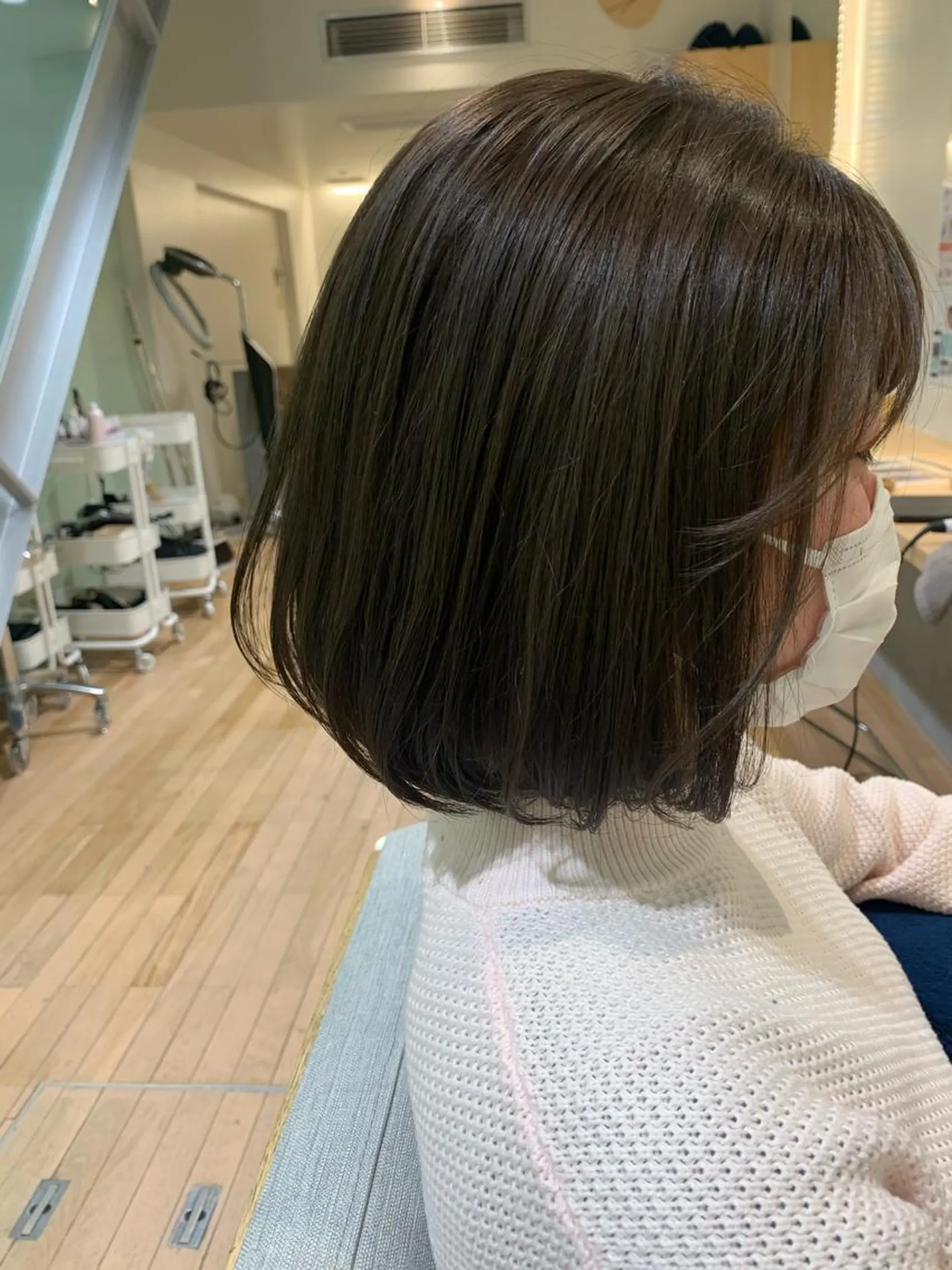 カラー 村松 萌のヘアスタイル