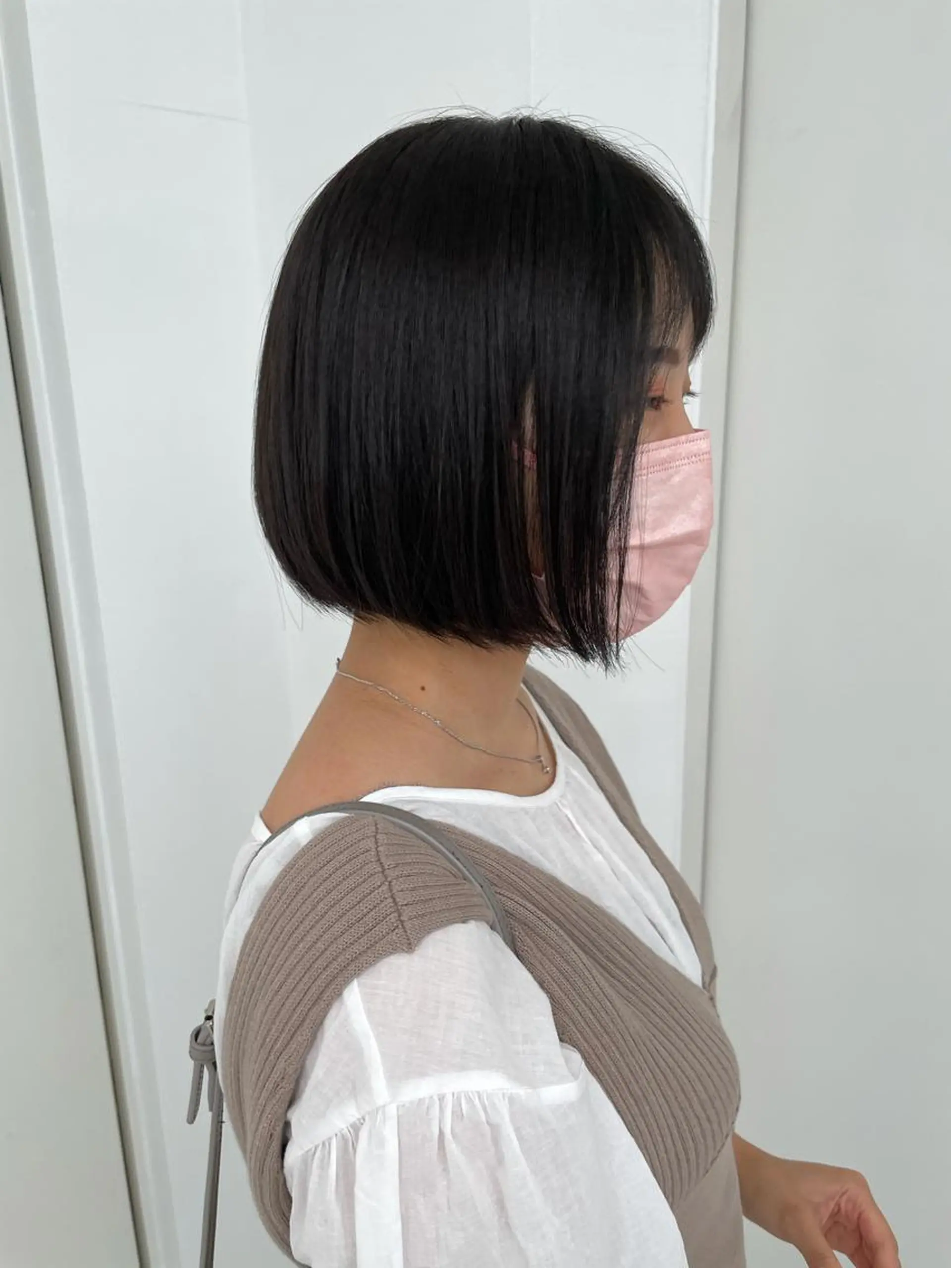 ショート カラー カット ヘアカラー トリートメント 【韓国　レイヤー 髪質改善✨】かずのヘアスタイル