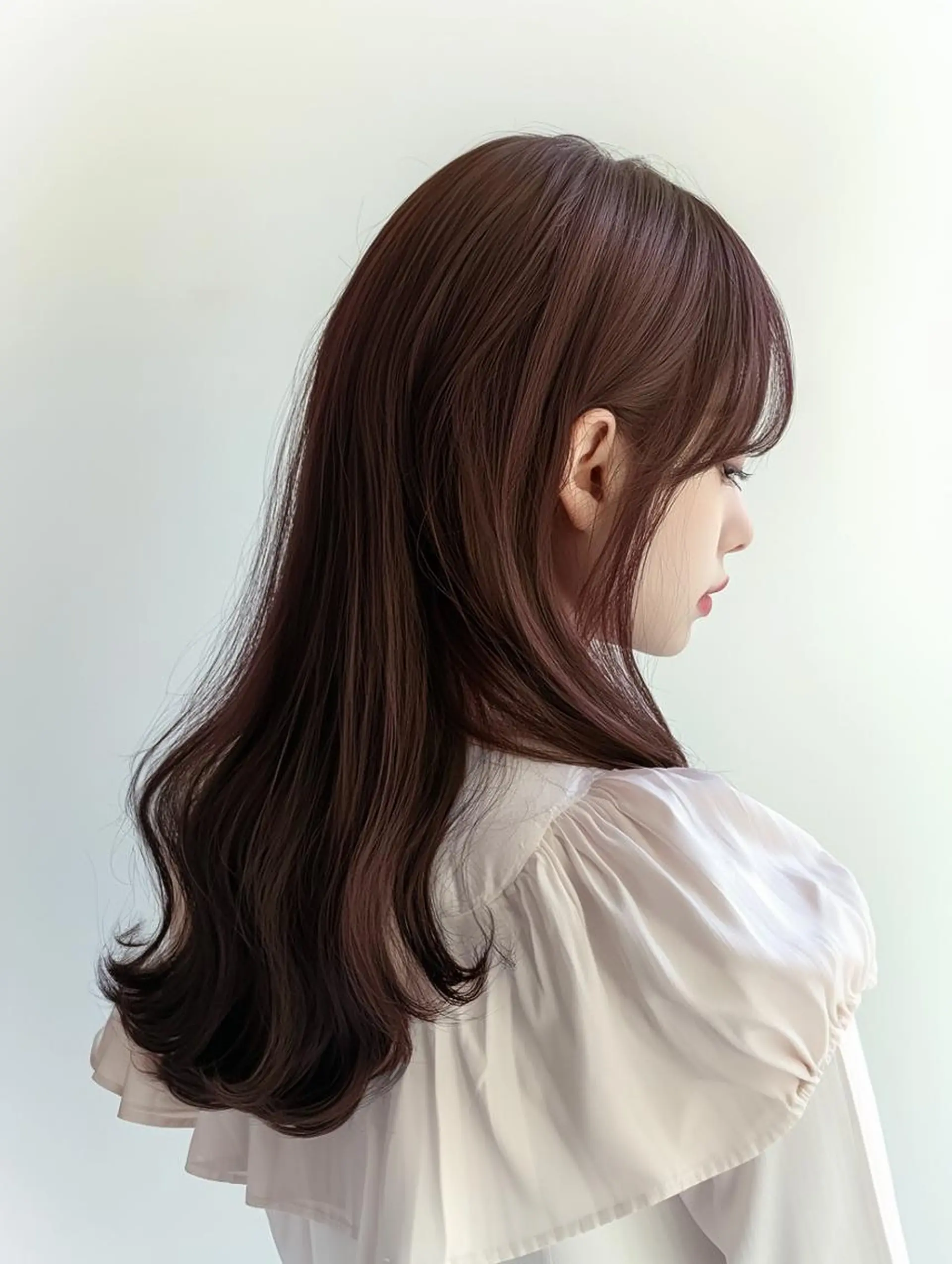 ロング カラー ブラウンカラー オレンジ オレンジブラウン ヘアカラー 高橋成海⚡️透明感/ ブリーチデザイン⚡️のヘアスタイル
