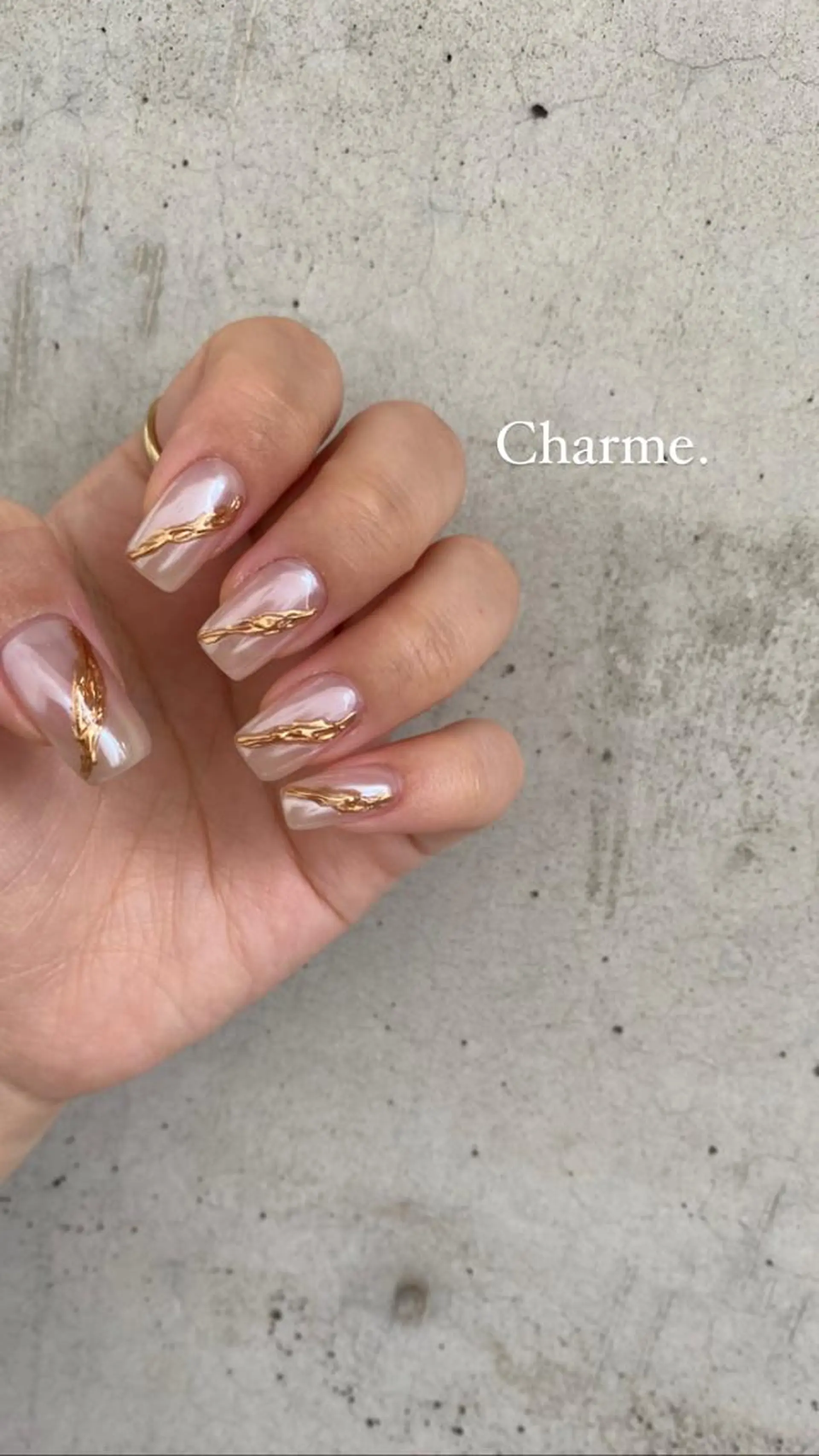 ネイル ニュアンスネイル ハンドネイル ハンドケア Charme. NOBUKOのネイルデザイン