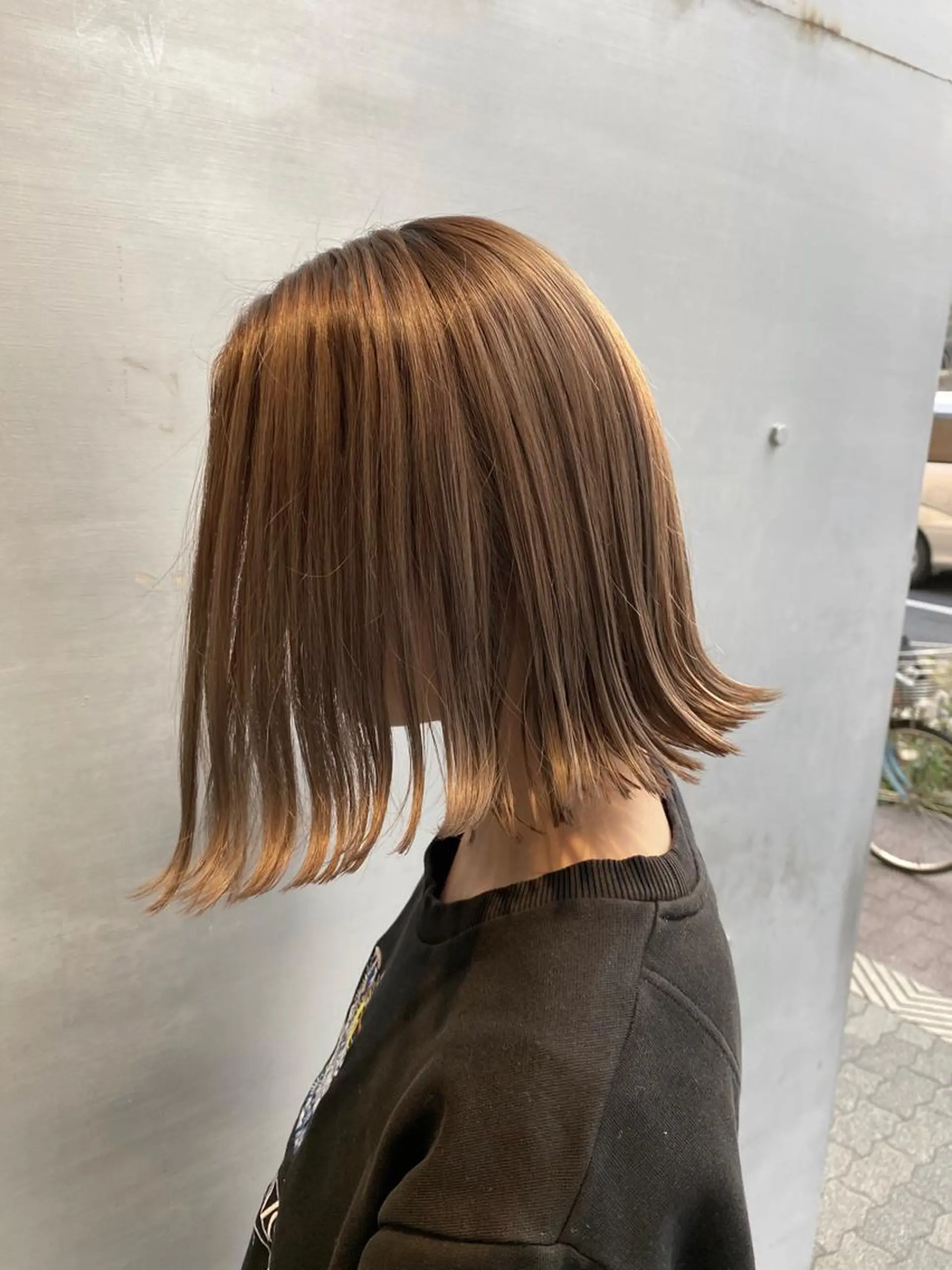 ショート カラー カット ヘアカラー トリートメント brace今里店店長 加井直樹のヘアスタイル
