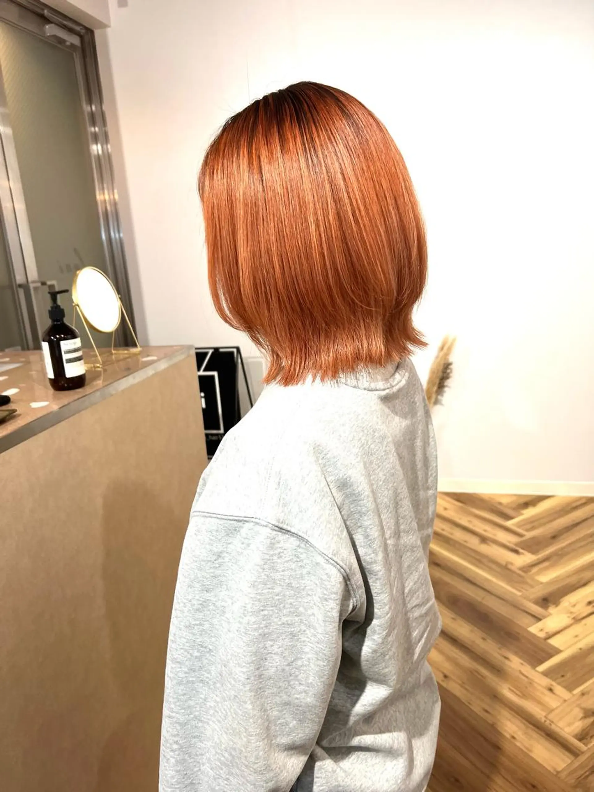 ミディアム カラー バレイヤージュ ブリーチ ケアブリーチ ハイライトカラー インナーカラー ヘアカラー lani 天神大名/ブリーチのヘアスタイル