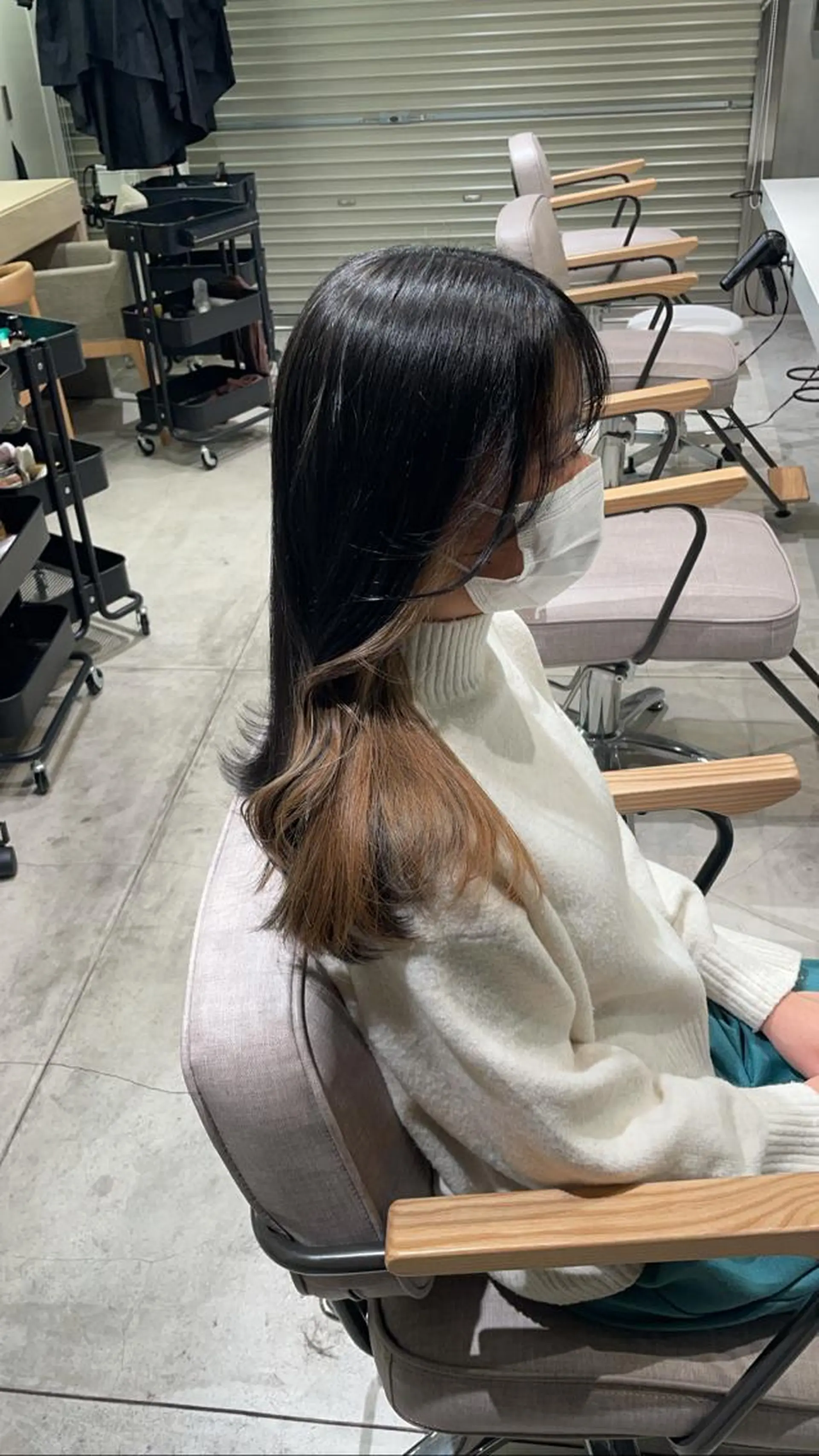 ロング ヘアカラー hana🍑 渋谷ショートカットのヘアスタイル