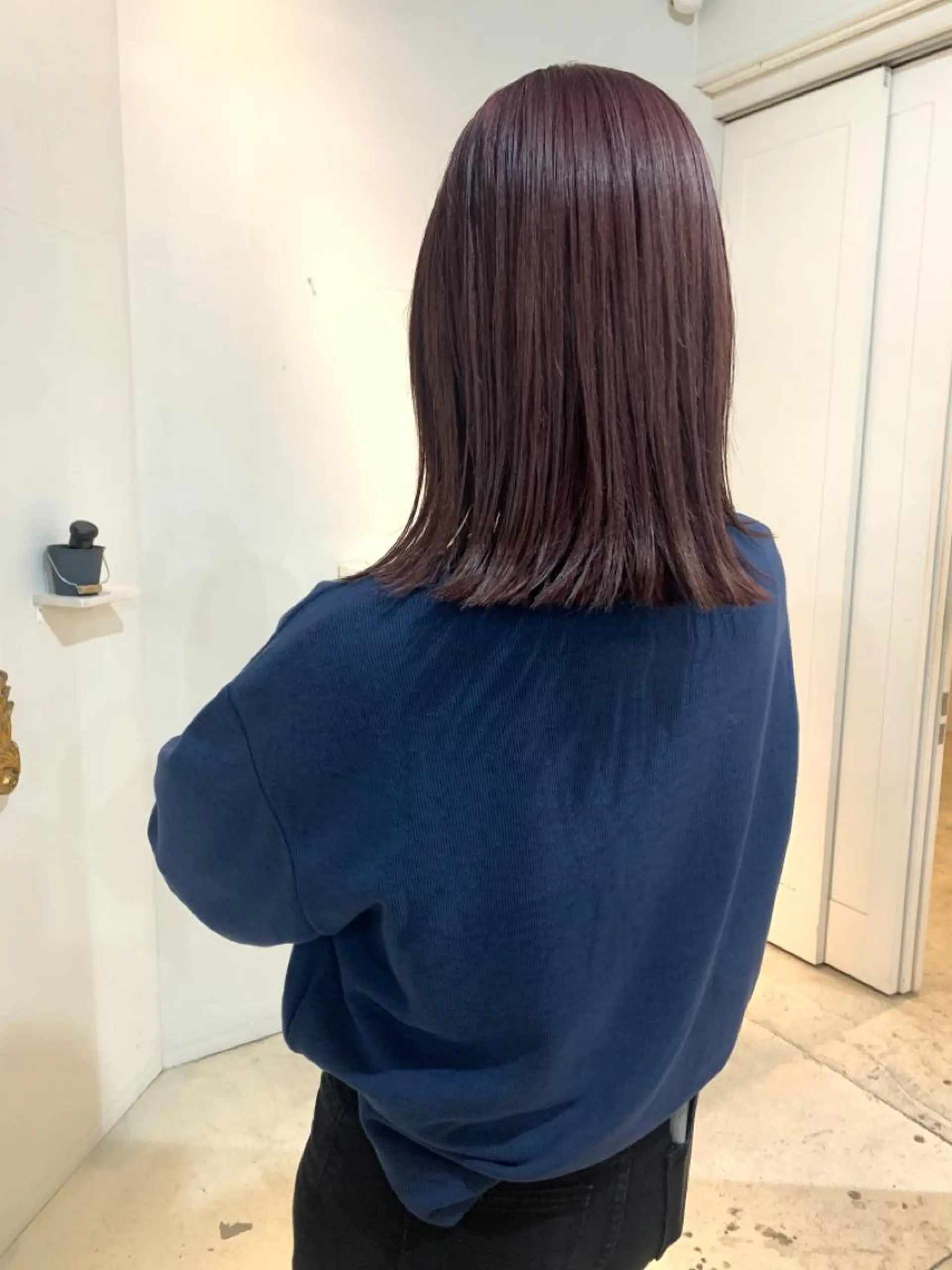 ミディアム ヘアカラー トリートメント La Lauren所属・ダブルカラー/ボブ/ 💈JUNYA💈のヘアスタイル