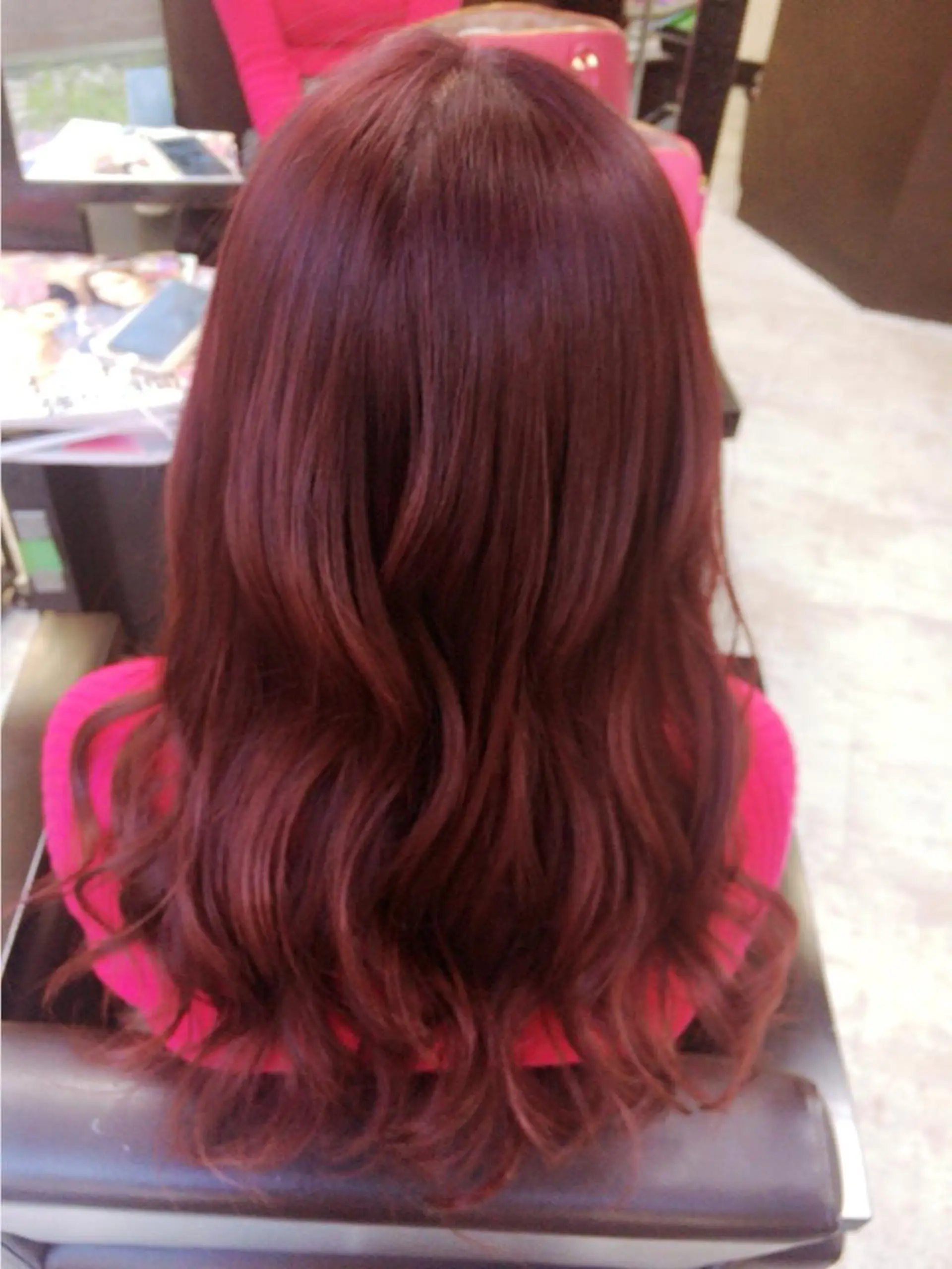 ショート ミディアム セミロング ロング カラー ピンクカラー バイオレットカラー UNDER vr 【アンダーバー】のヘアスタイル