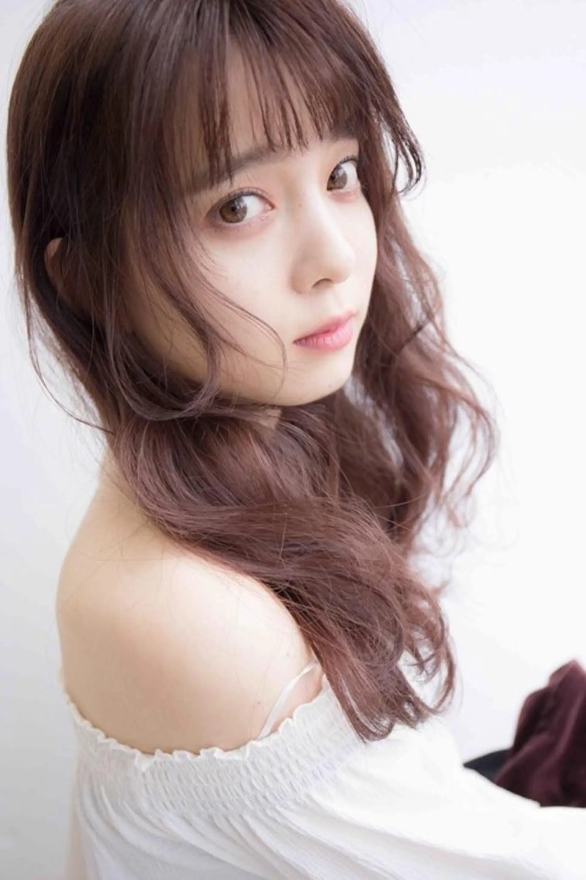 ミディアム ba-boo 広島のヘアスタイル