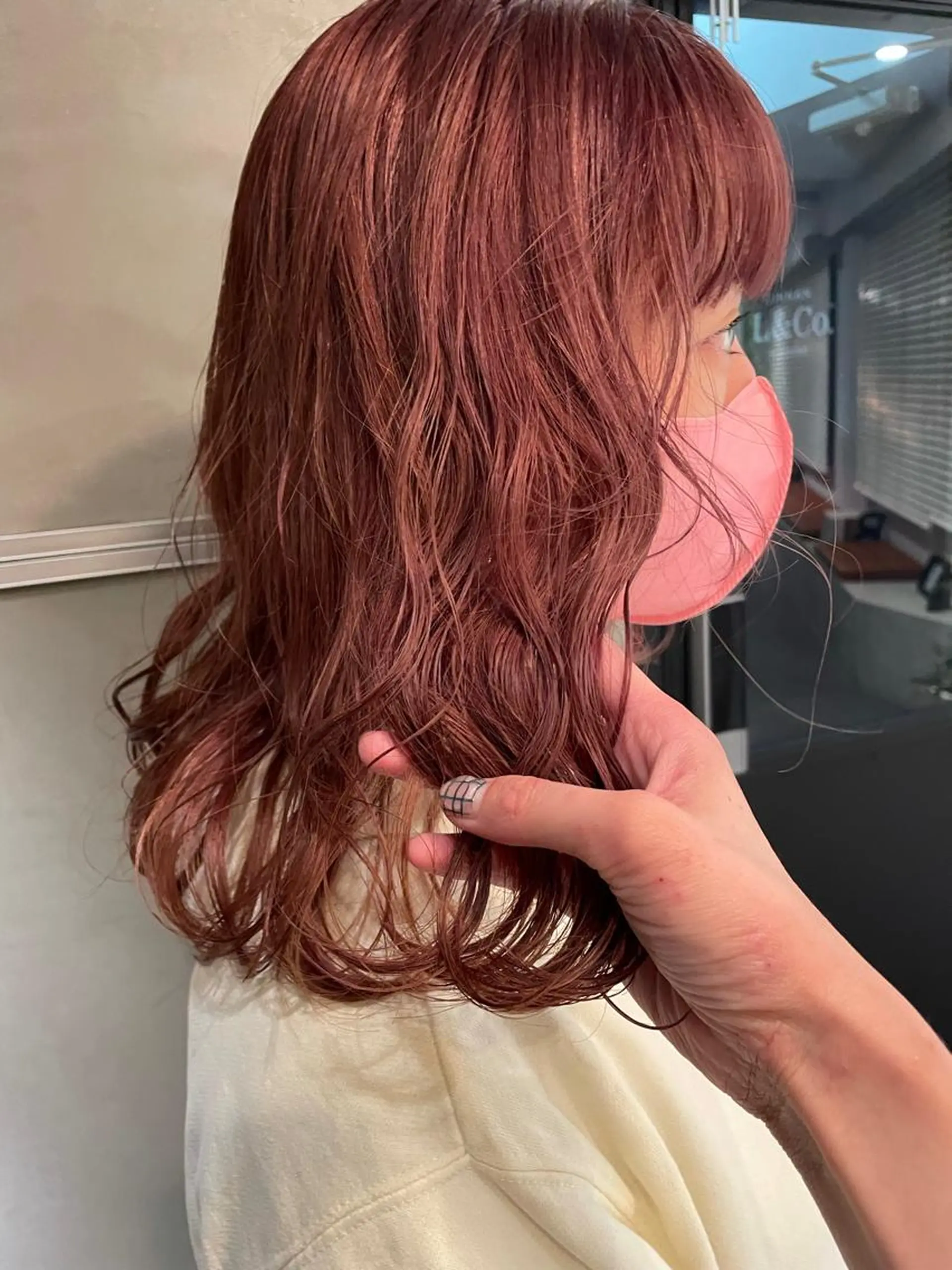 ミディアム カラー classic 新横浜所属・大人girly🛋️ 🤍yukakoのヘアスタイル