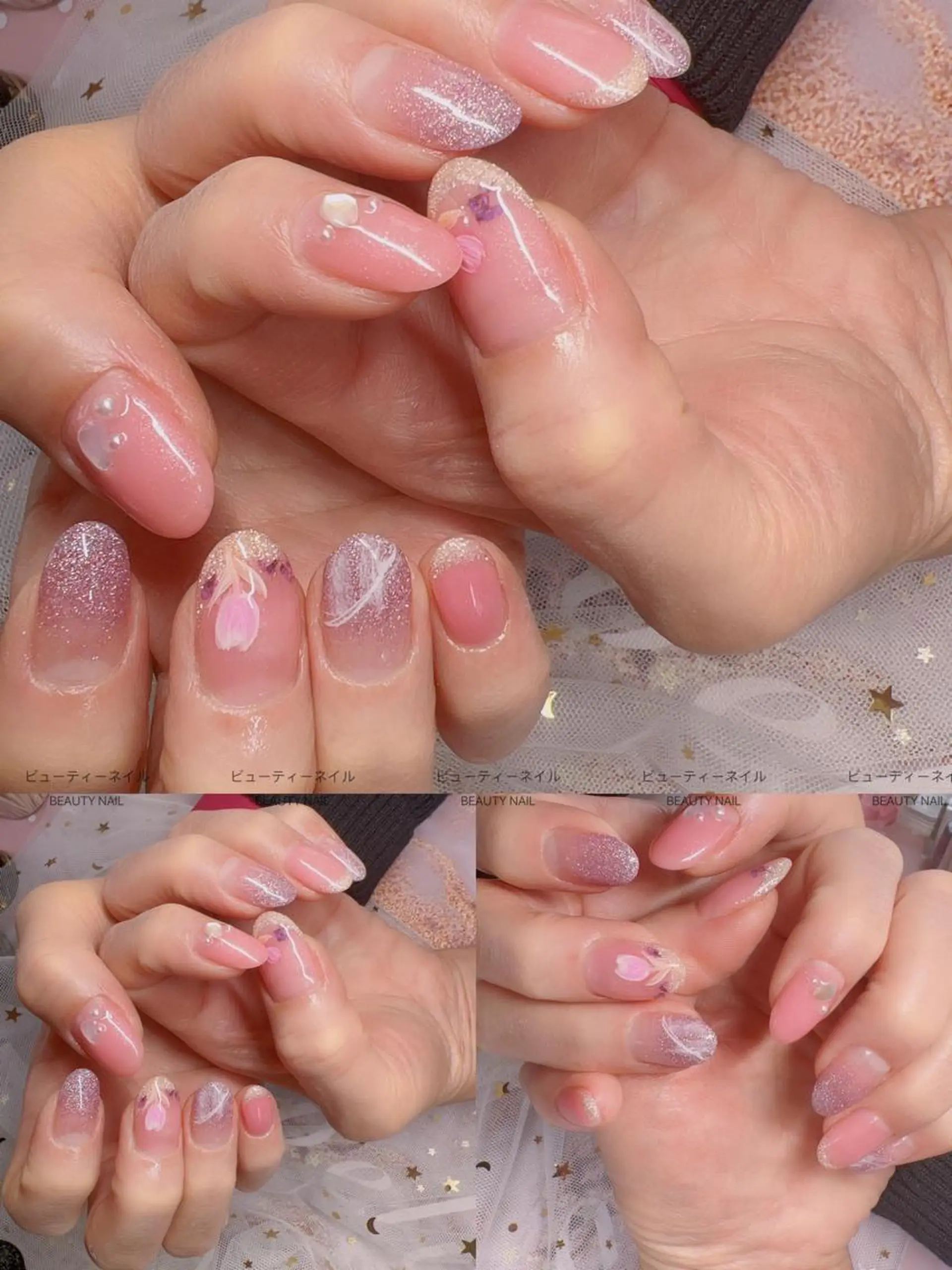 ネイル 長さ出し ジェルネイル Moonstone Salon所属・Moonstone Salonのネイルデザイン