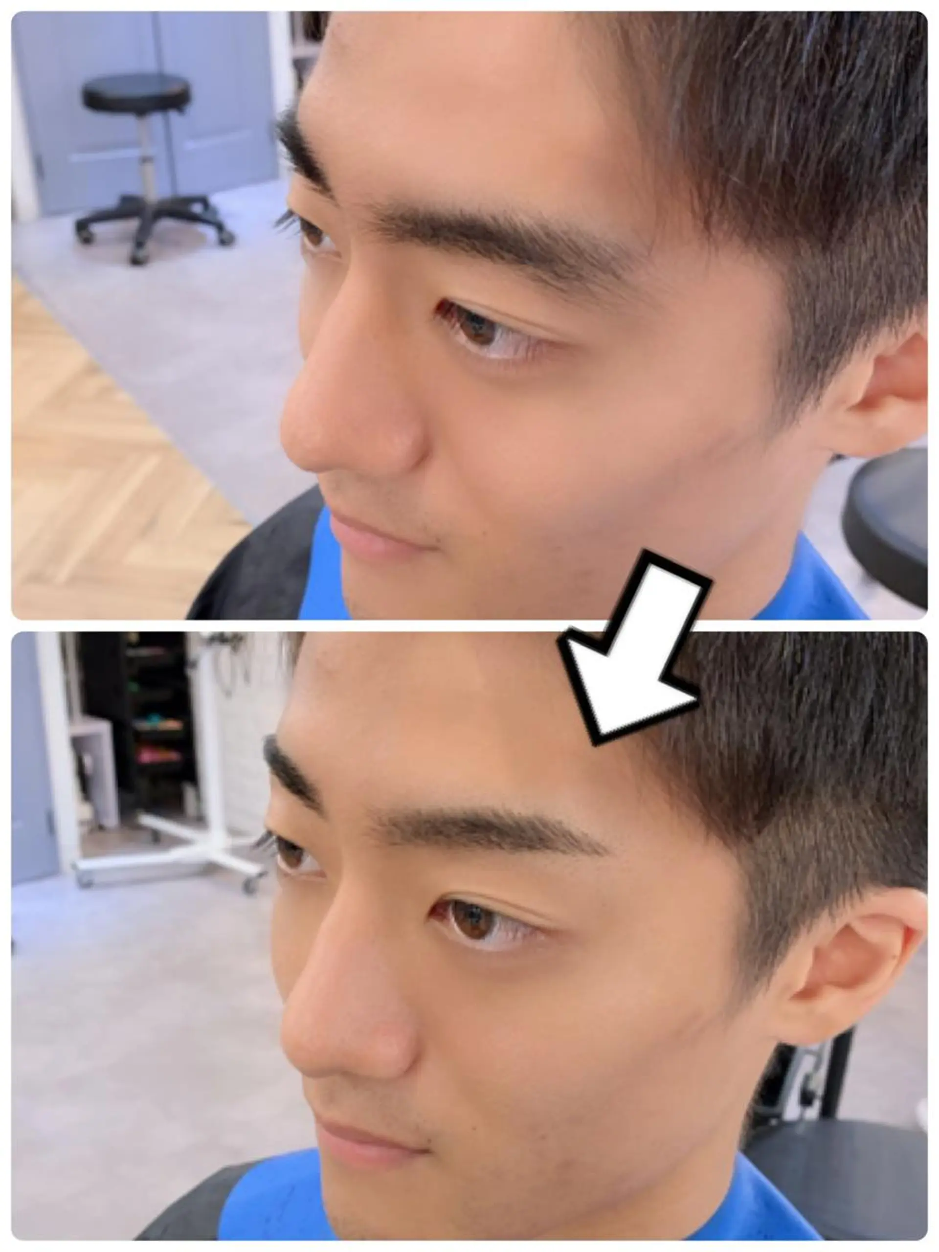 ショート メンズ LAGRECE大阪梅田店所属・美髪矯正・髪質改善 【中村吉孝】のヘアスタイル