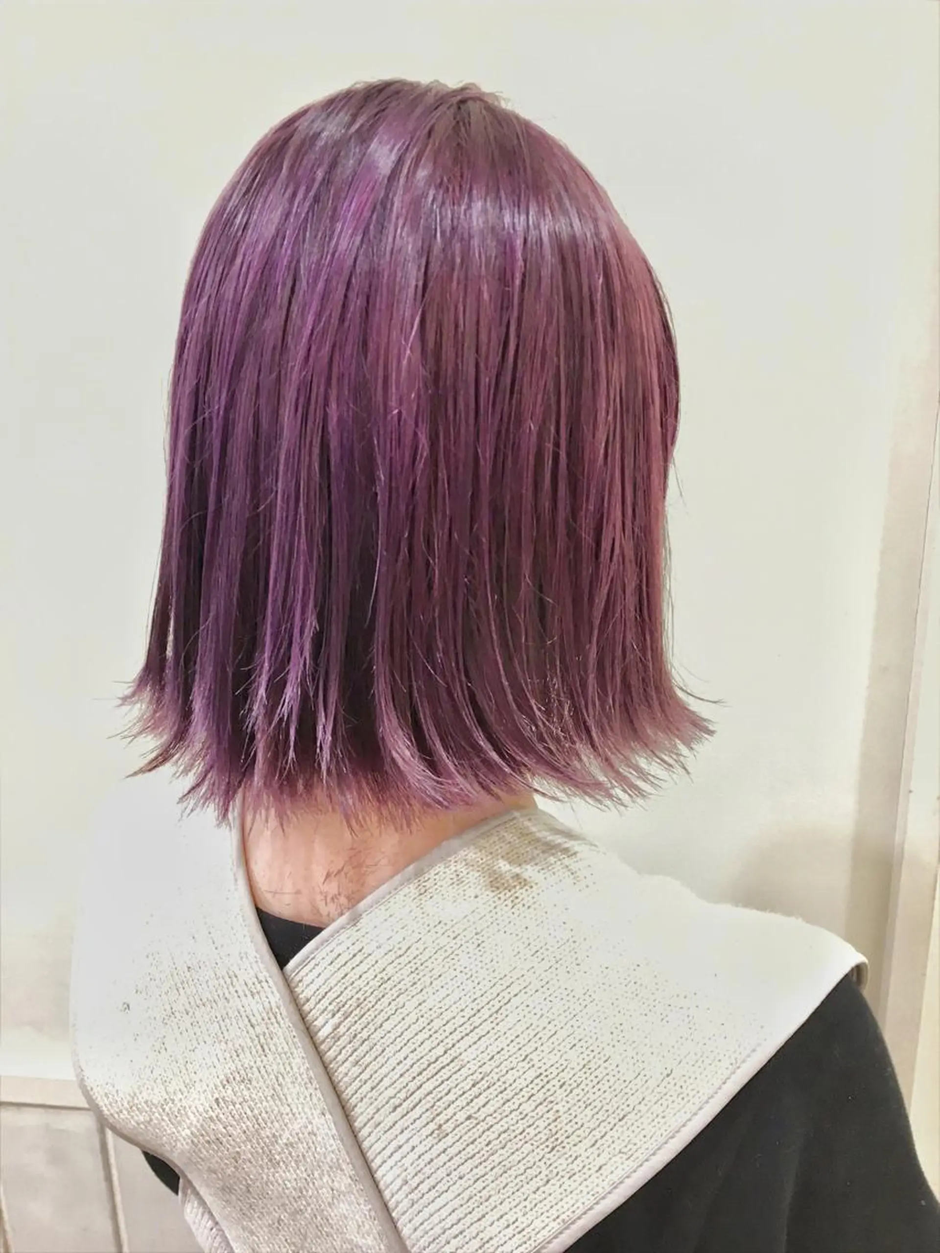 セミロング カラー 代表🎀 ふわモテ愛 され髪🩷yumiのヘアスタイル