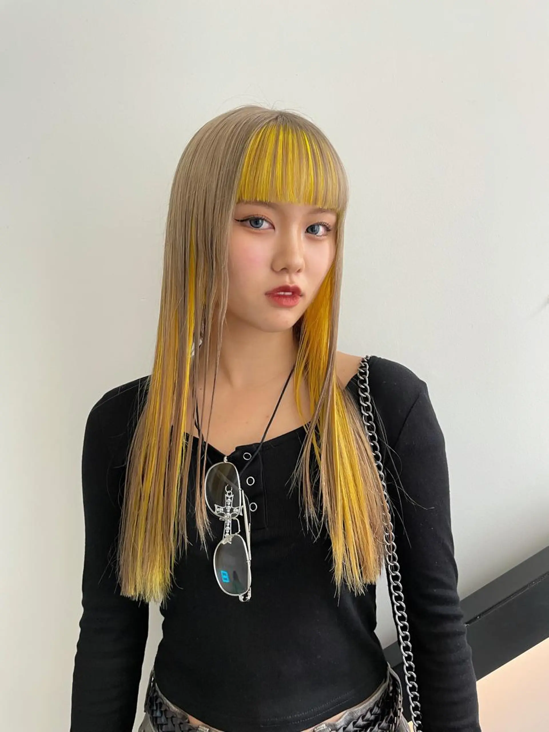 ロング カラー デザインカラー ヘアカラー hair&nail ☯️アイリ☯️のネイルデザイン