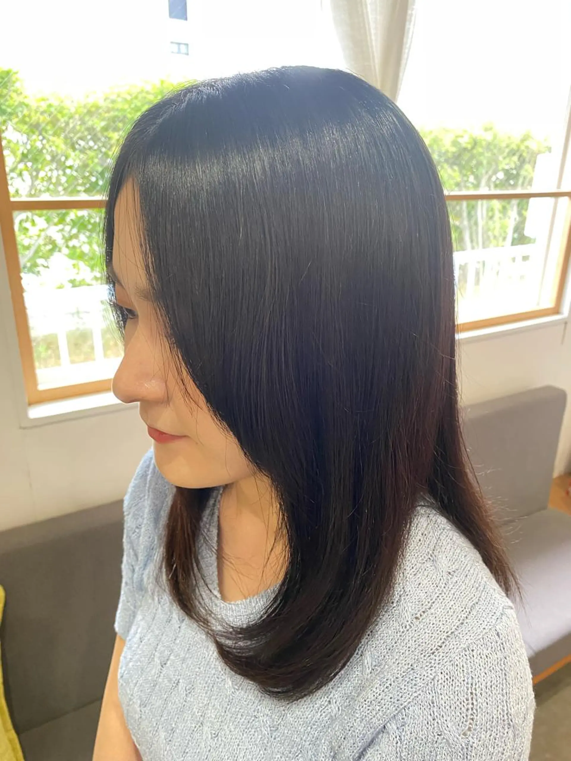 セミロング 縮毛矯正 fulam所属・MIKU ／fulamのヘアスタイル