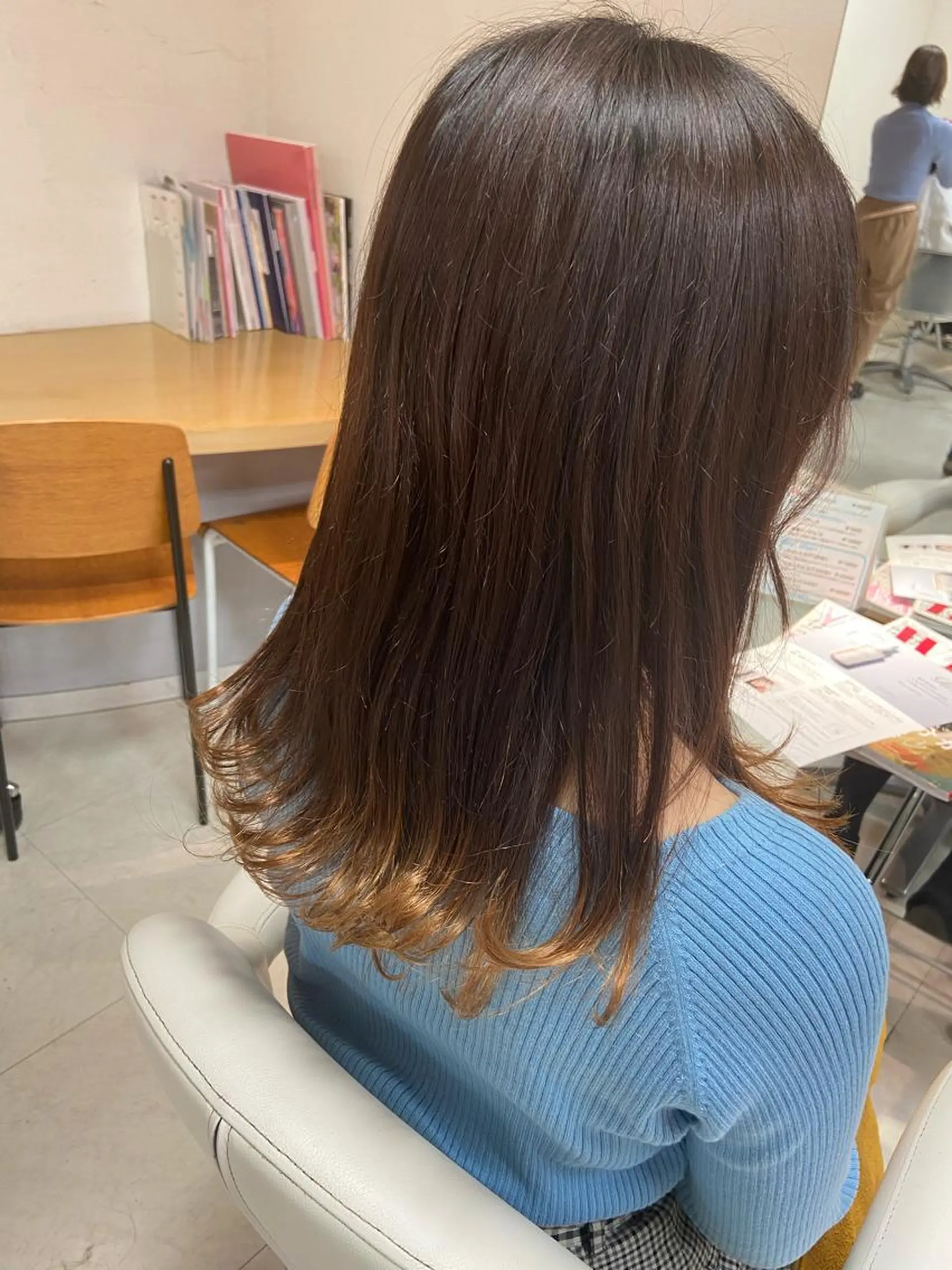 ロング カット トリートメント 菊地 美憂のヘアスタイル