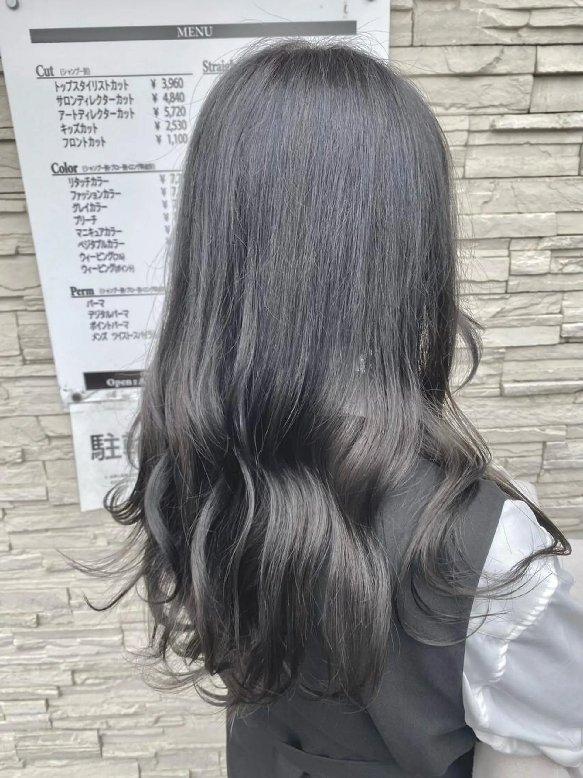 ロング カラー カット ヘアカラー トリートメント 💎髪質改善🇰🇷 韓国ヘア💎津村のヘアスタイル
