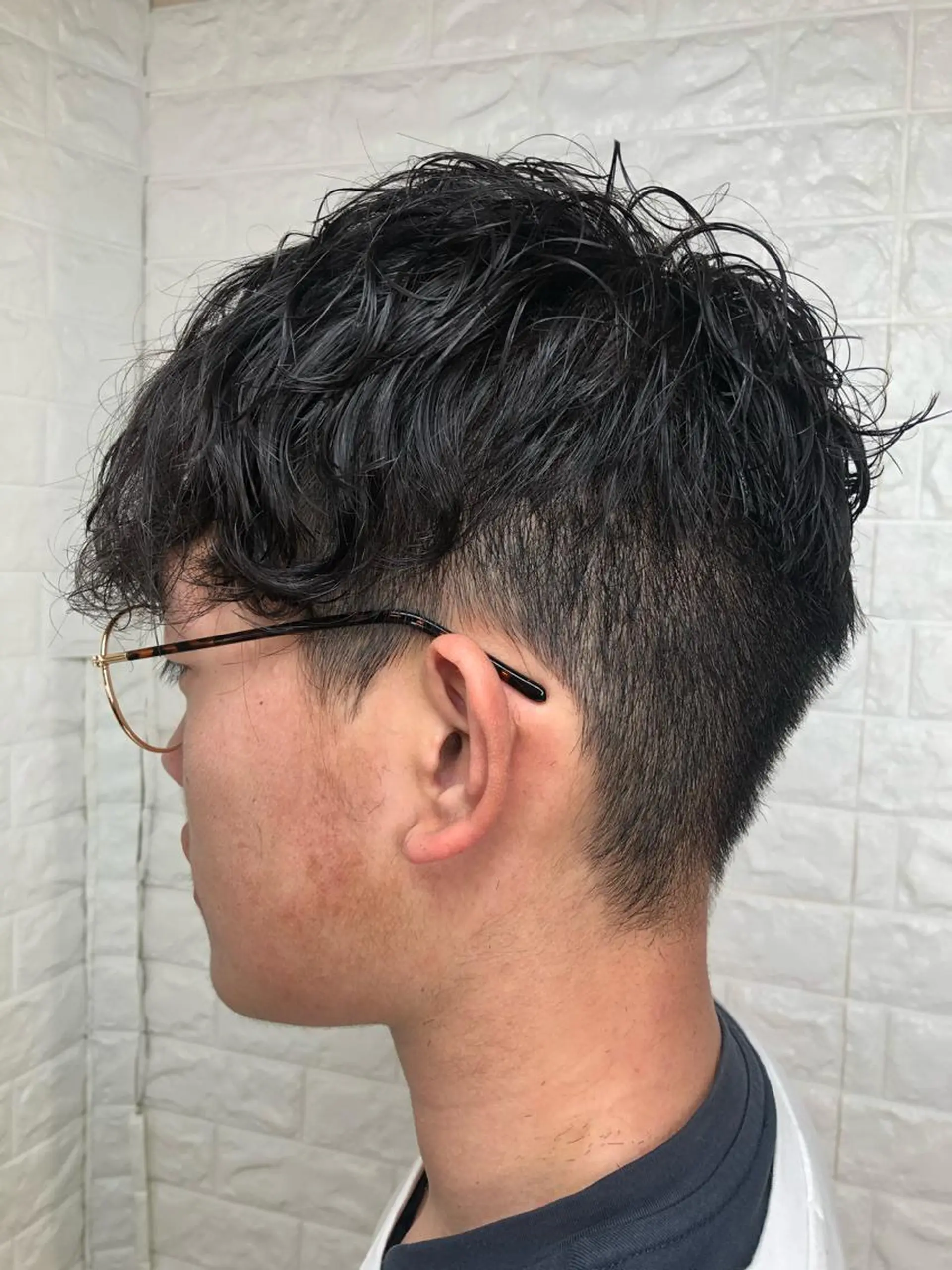 ショート パーマ メンズ メンズパーマ/ スパイキー/神田正紀のヘアスタイル