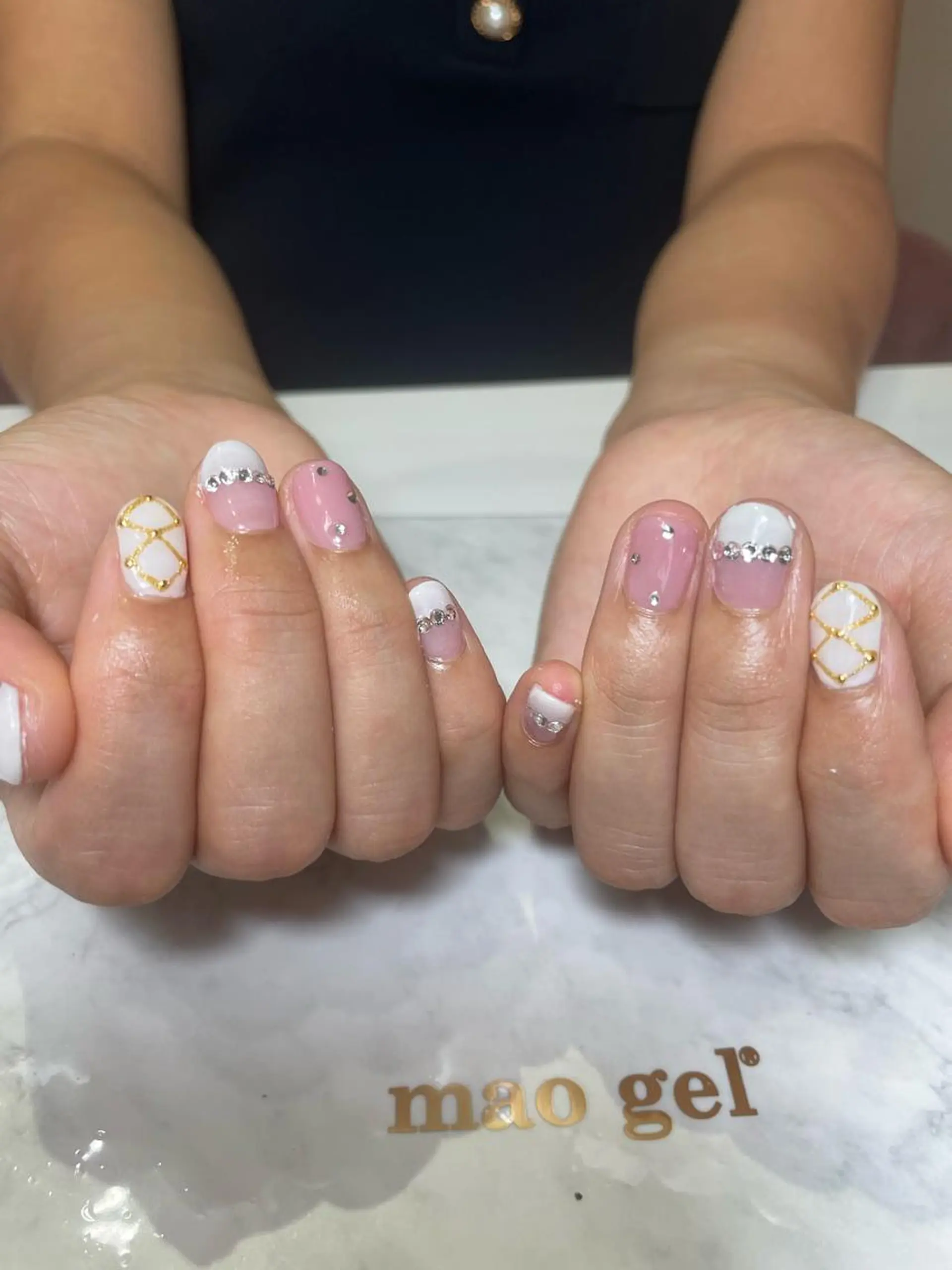 ショート ネイル ハンドネイル ネイルサロン Sweetのネイルデザイン