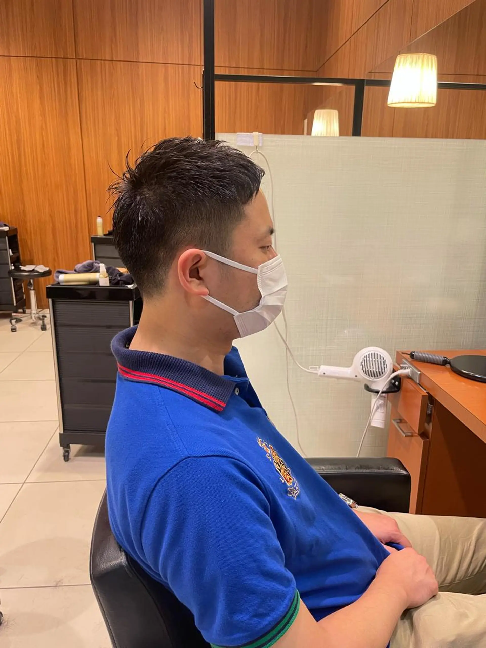 ショート メンズ 髙田 千華 レディースカットのヘアスタイル