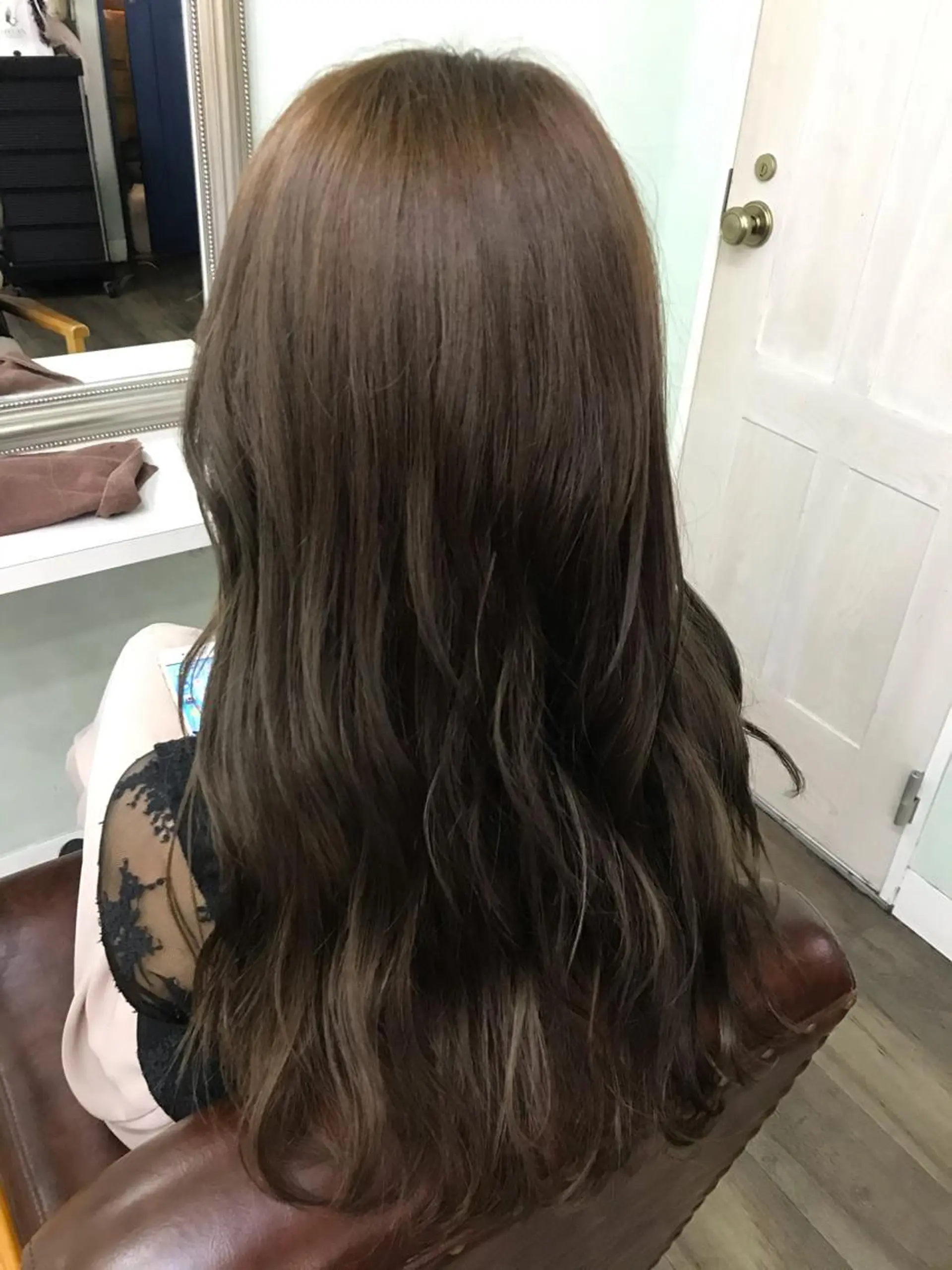 ロング ブリーチ&似合せボブ 田中寛十のヘアスタイル