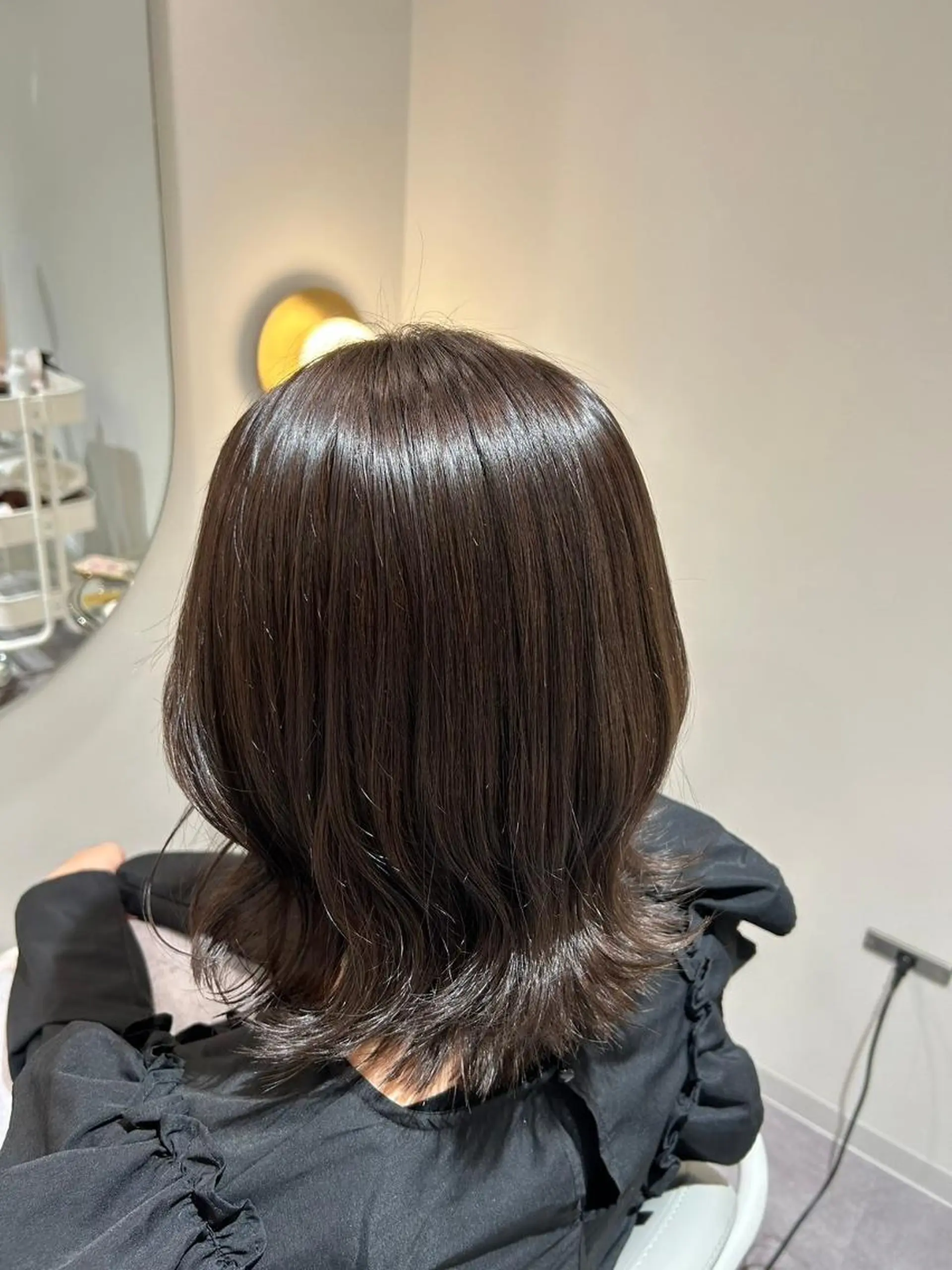 ミディアム 似合わせカット得意 仁井亮のヘアスタイル