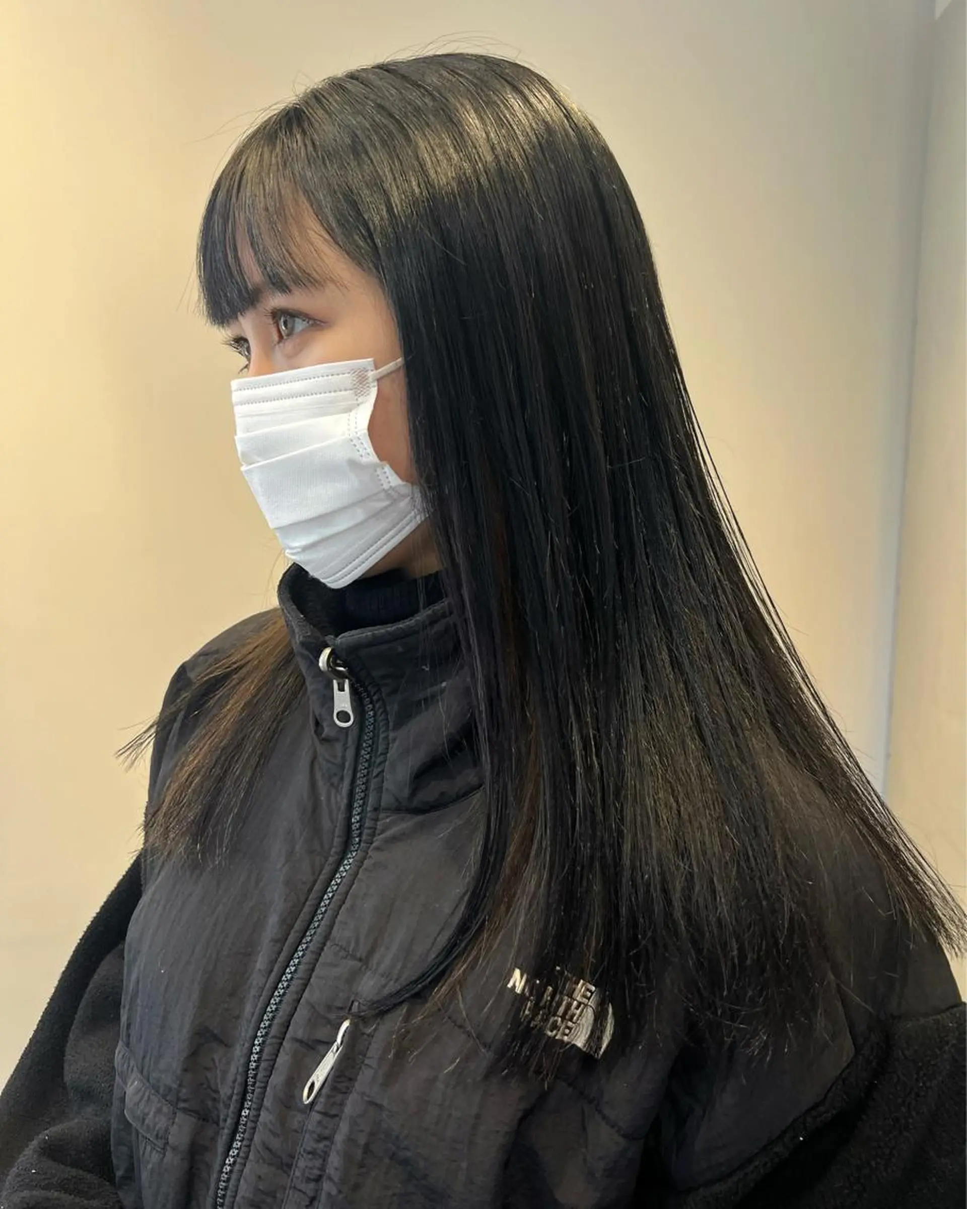 ロング 縮毛矯正 上原 みちるのヘアスタイル