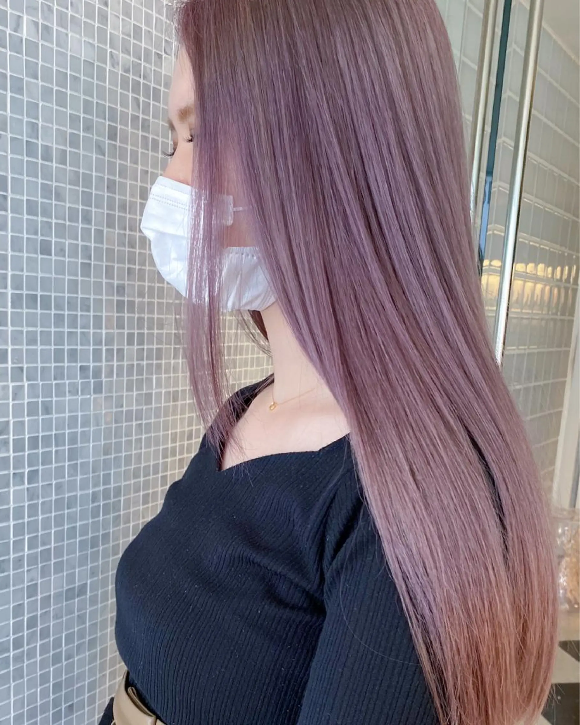 ロング カラー 栄/矢場町 三井太朗のヘアスタイル