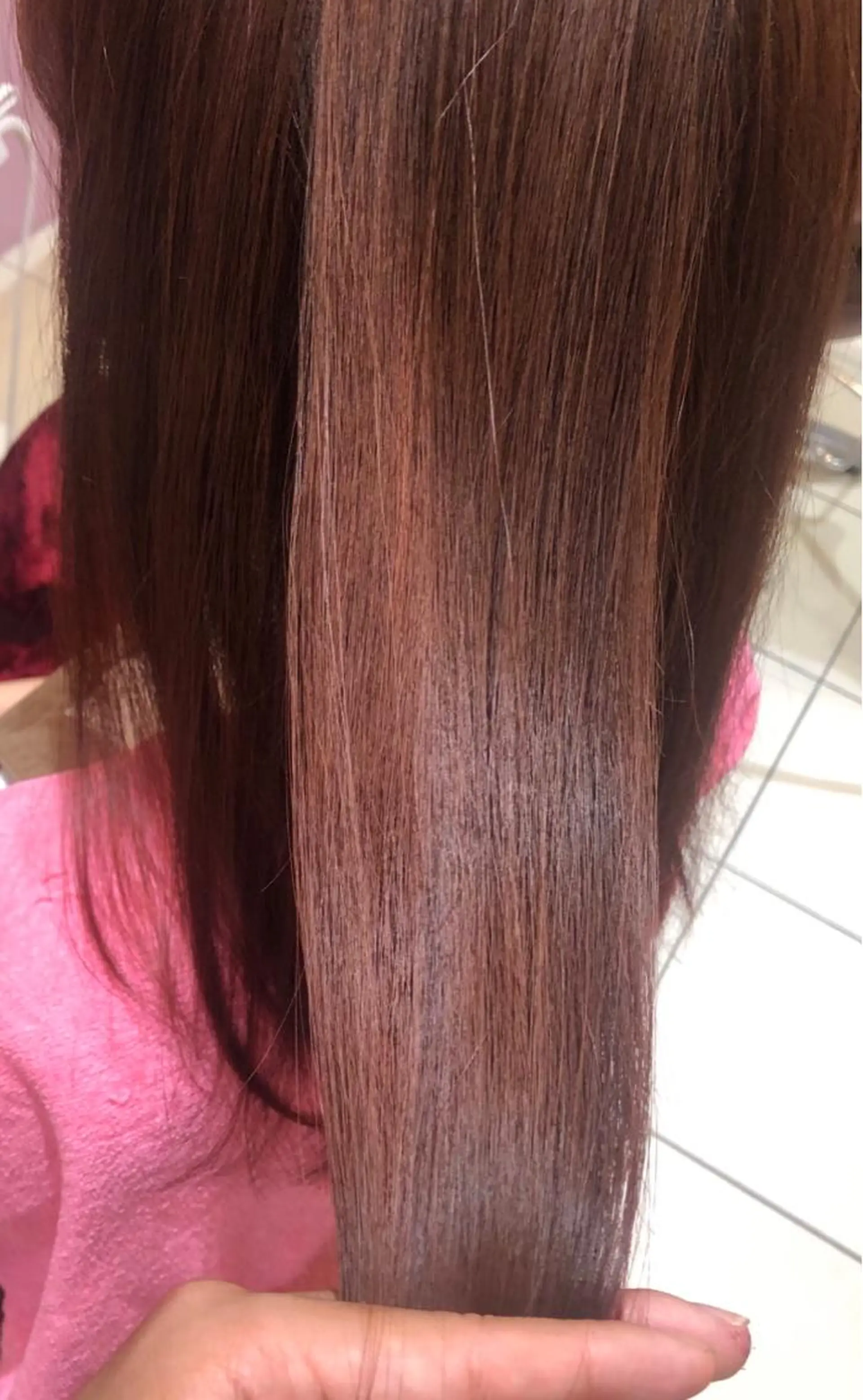 ロング カラー 髪質改善 トリートメント 大阪長居🌱野見山 卓也のヘアスタイル