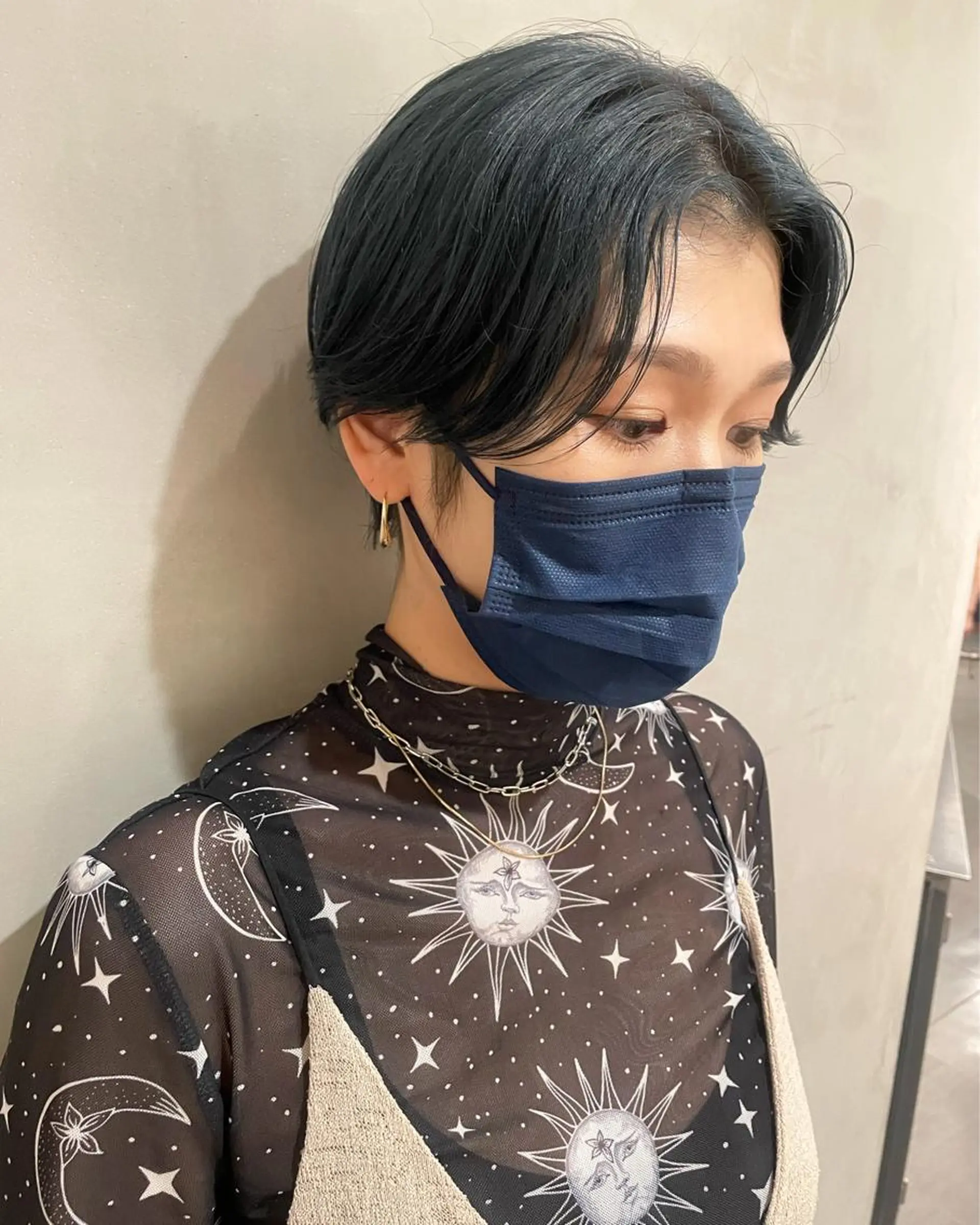 ショート カラー カット ヘアカラー トリートメント 優 作のヘアスタイル