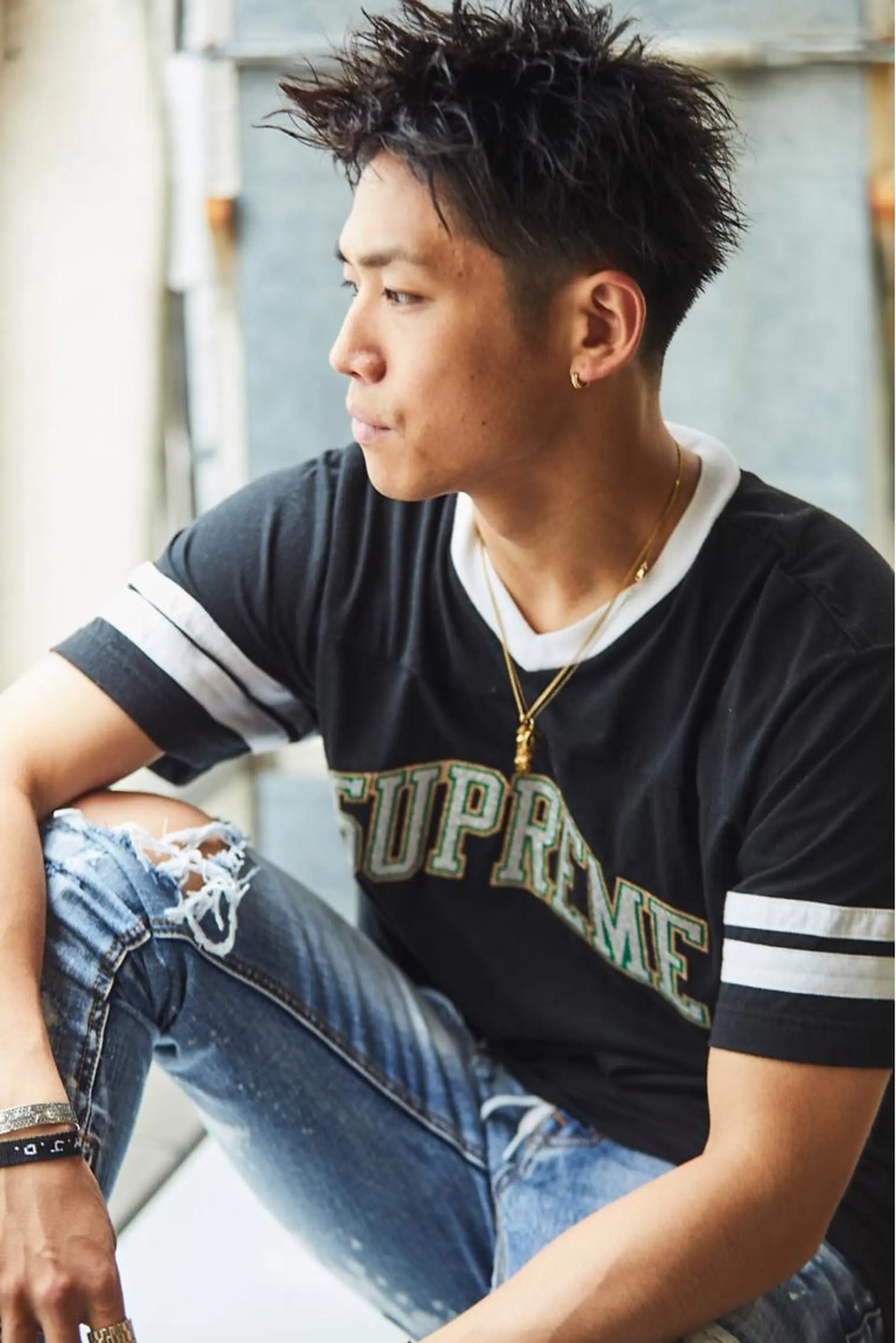 ショート 艶カラー/フェイス レイヤー/たむのヘアスタイル