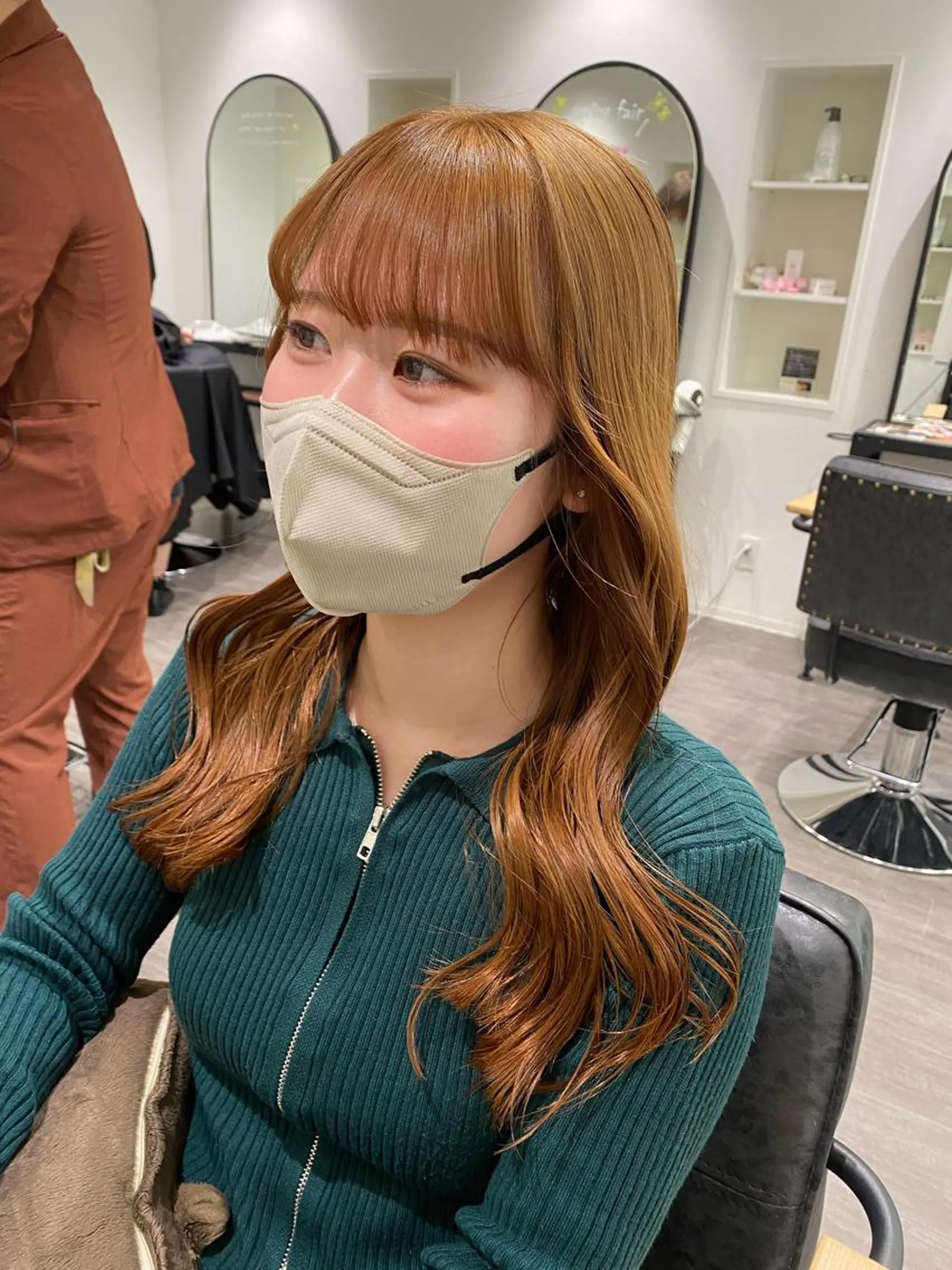 セミロング カット ヘアカラー cocotte🌿 amaneのマツエク・マツパデザイン