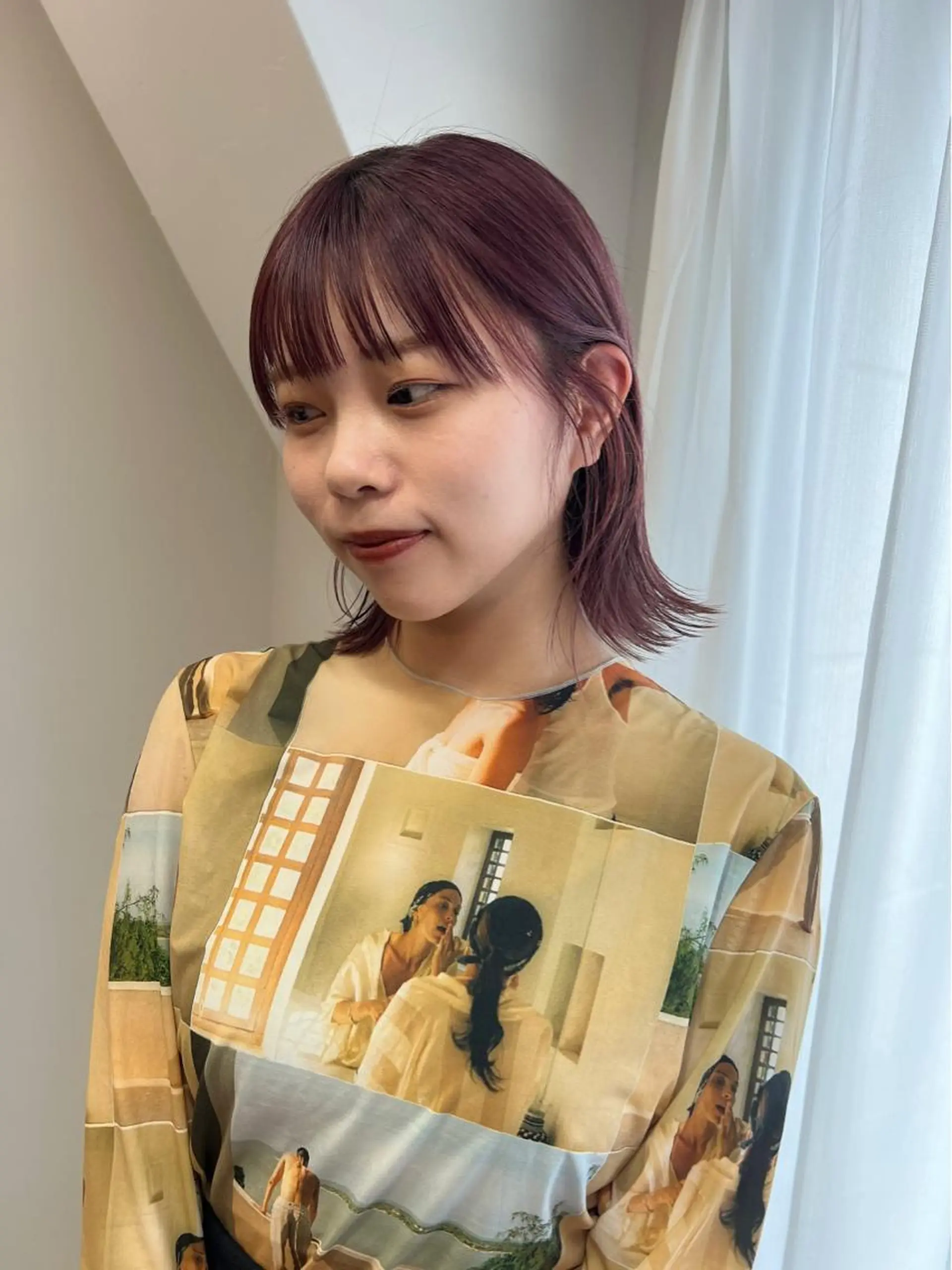 ミディアム カラー nendo_hair所属・ハイトーン/ボブ 🎀sonokaのヘアスタイル