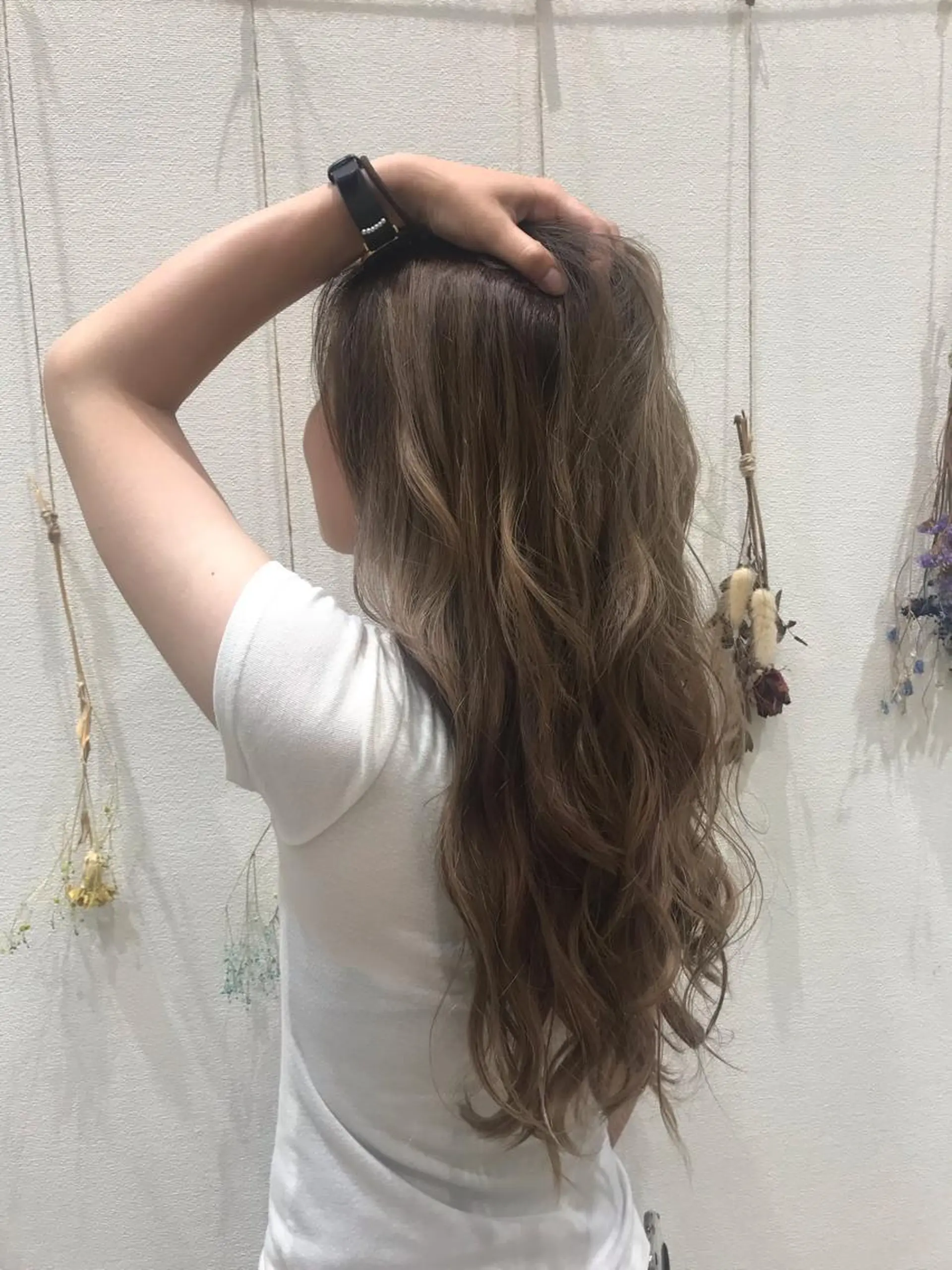 ロング カラー ベージュカラー Miku❇️ フェイスレイヤーのヘアスタイル