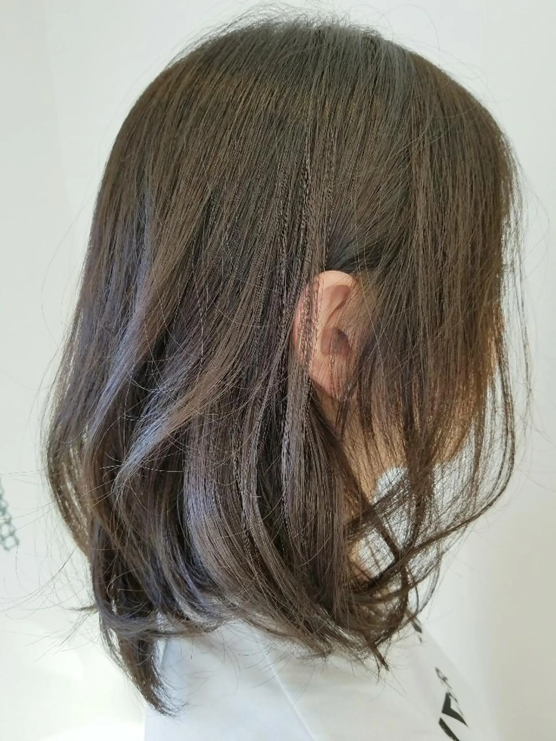 ミディアム アッシュ 髪質改善/ハイライト 小林秀樹のヘアスタイル