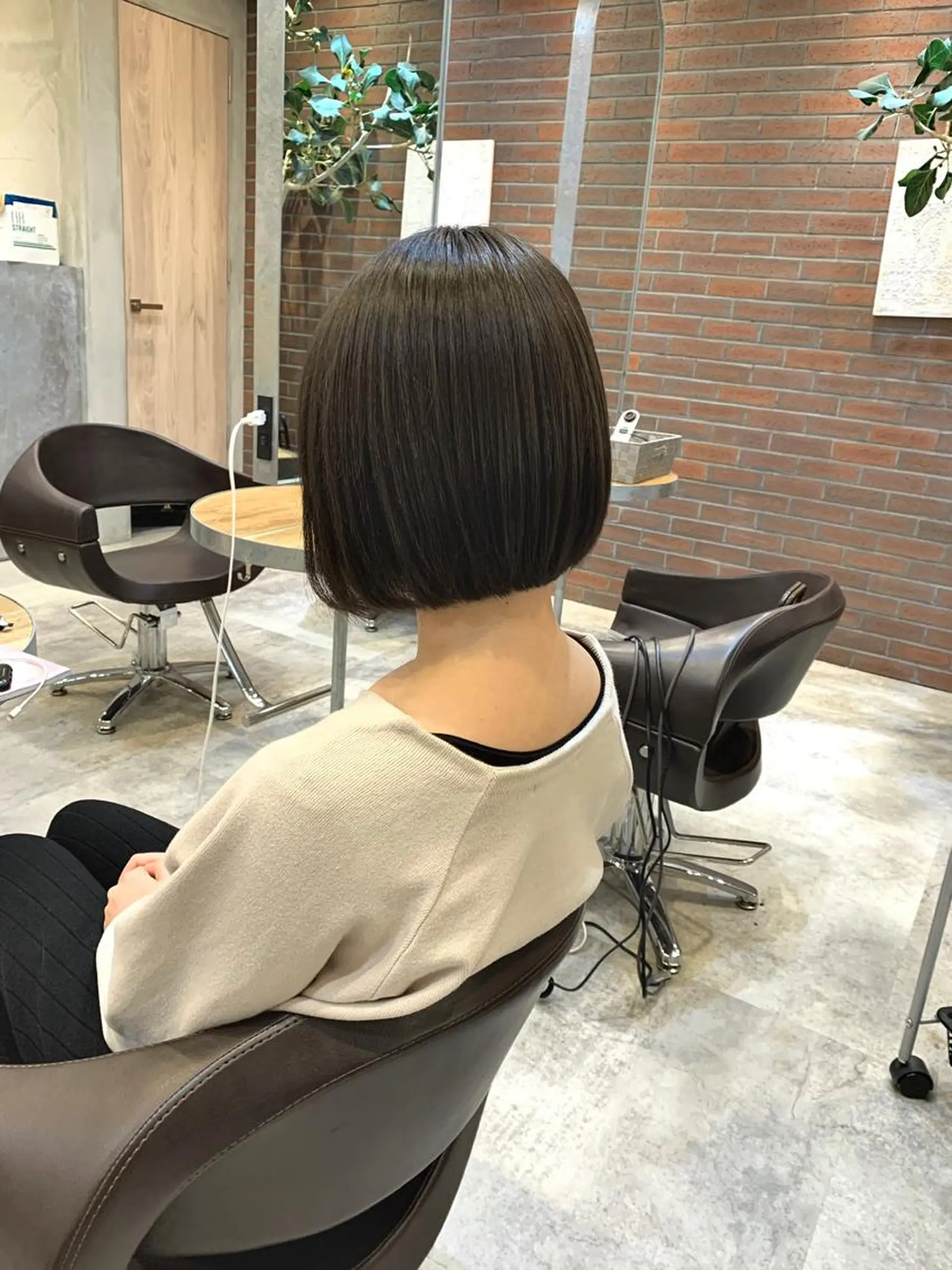 ミディアム カラー カット トリートメント 🫧髪質改善 講師🫧🍎幹細胞のヘアスタイル