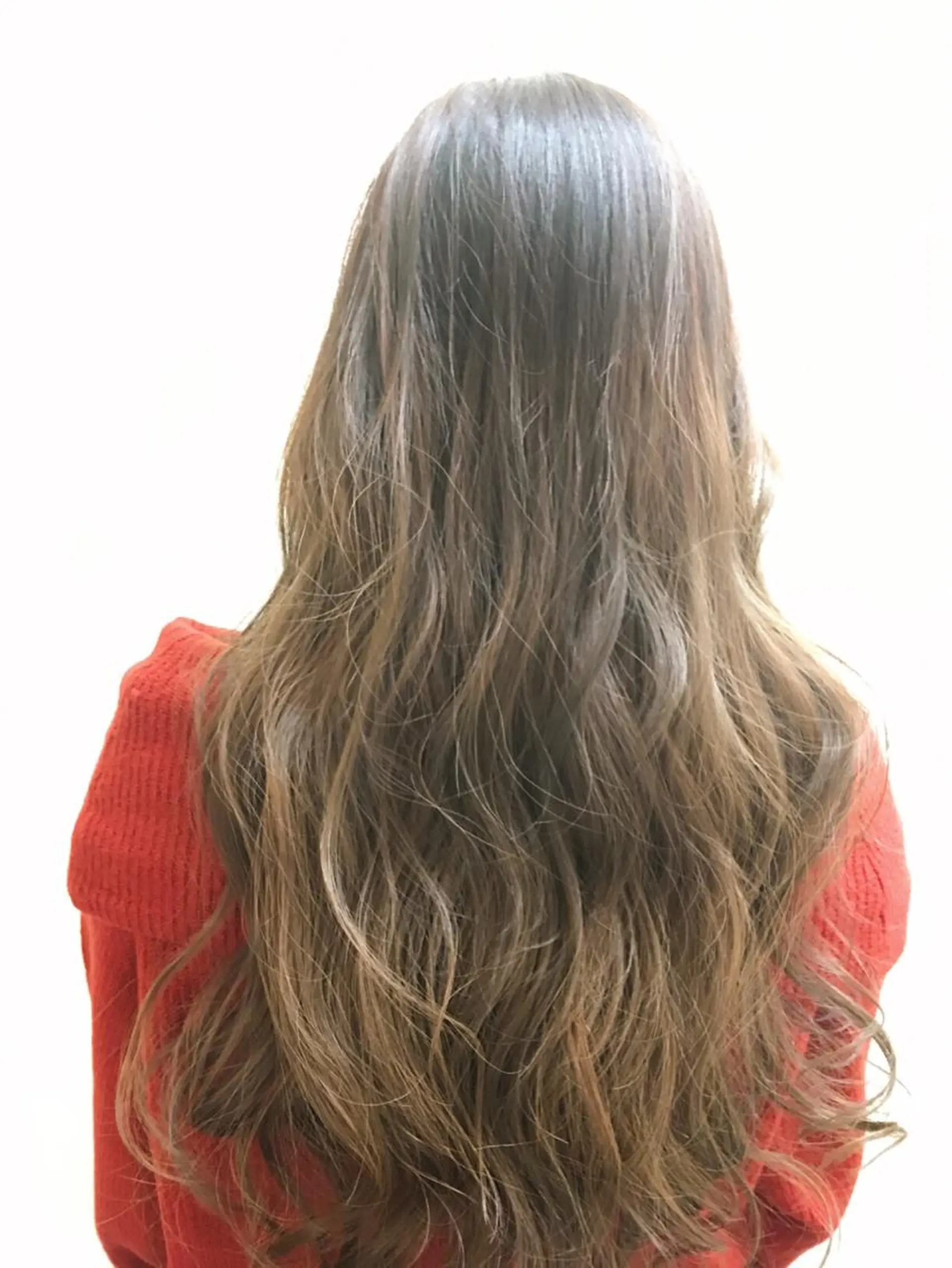 セミロング ロング ヤマグチ ヒカルのヘアスタイル