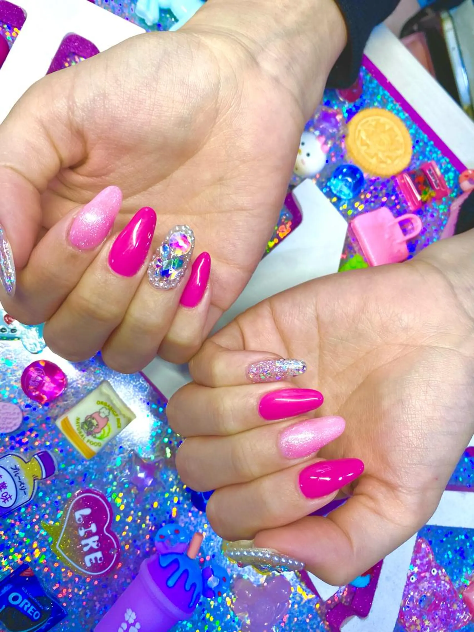 ネイル アートネイル クリアネイル ジェルネイル ニュアンスネイル オフィスネイル 8appy YUKITIN.Bのネイルデザイン