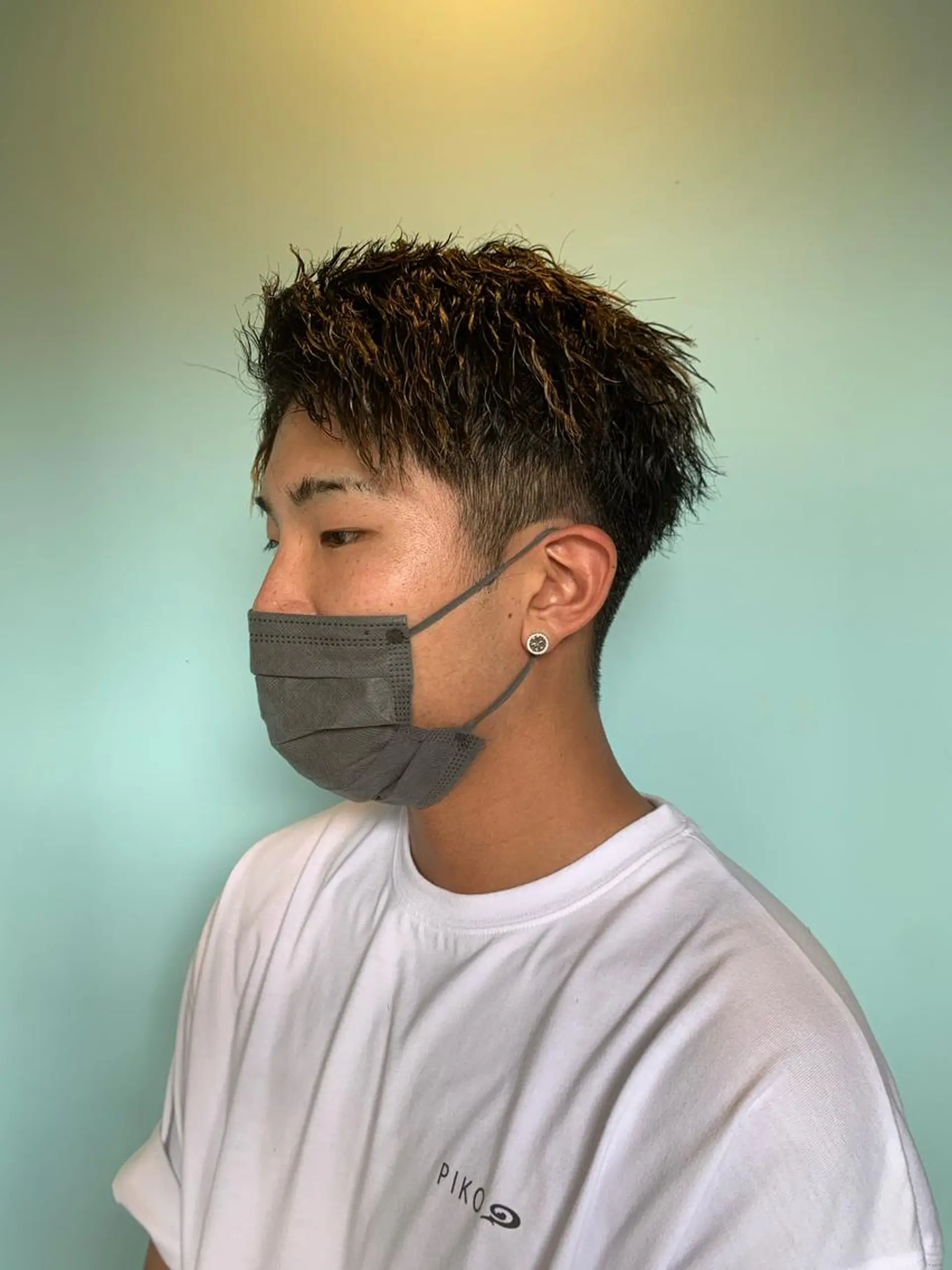 パーマ メンズ カット パーマ ally hairsalon所属・Emi .のヘアスタイル