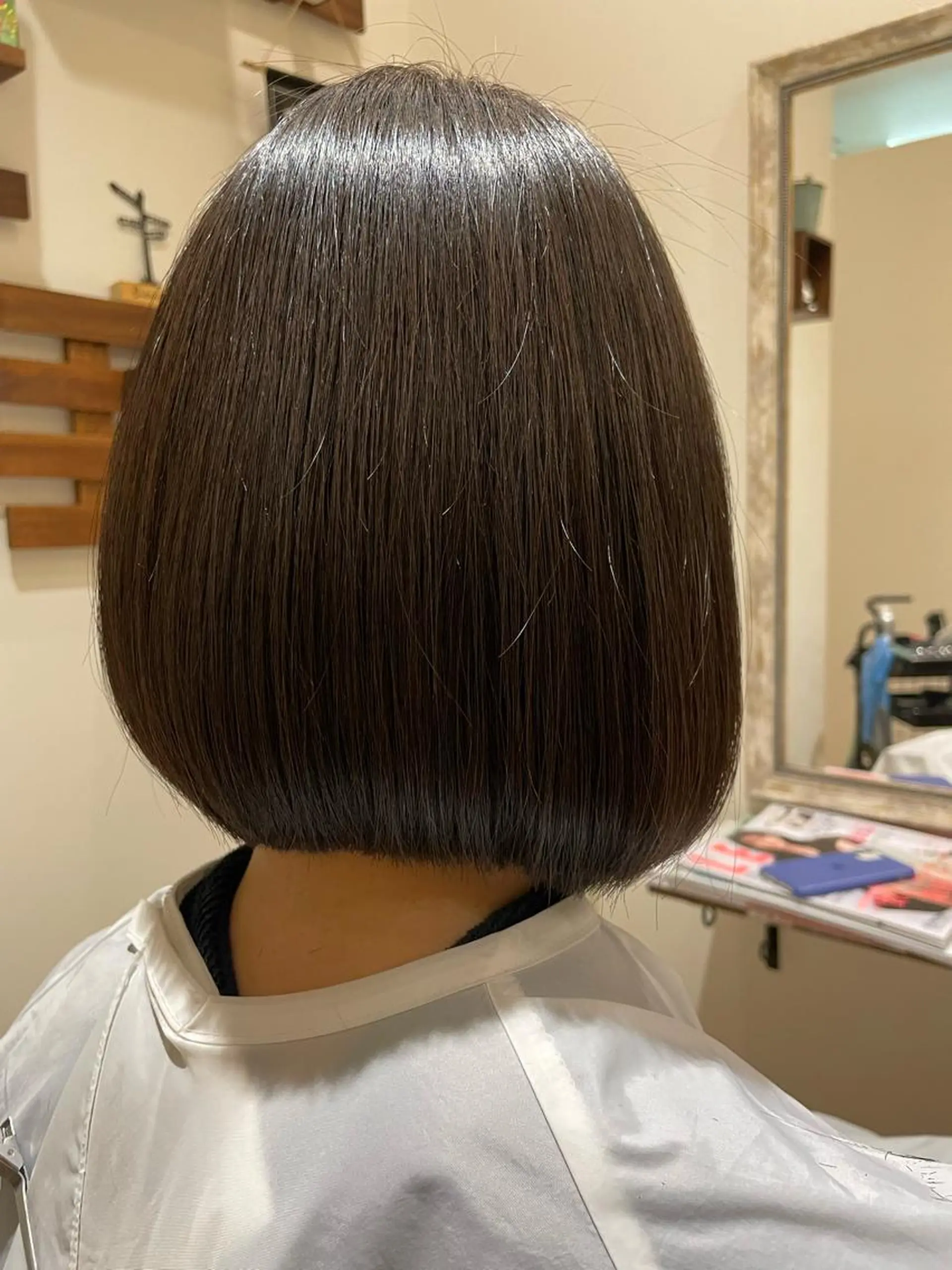 ショート カット 縮毛矯正 トリートメント 浅野 健太のヘアスタイル