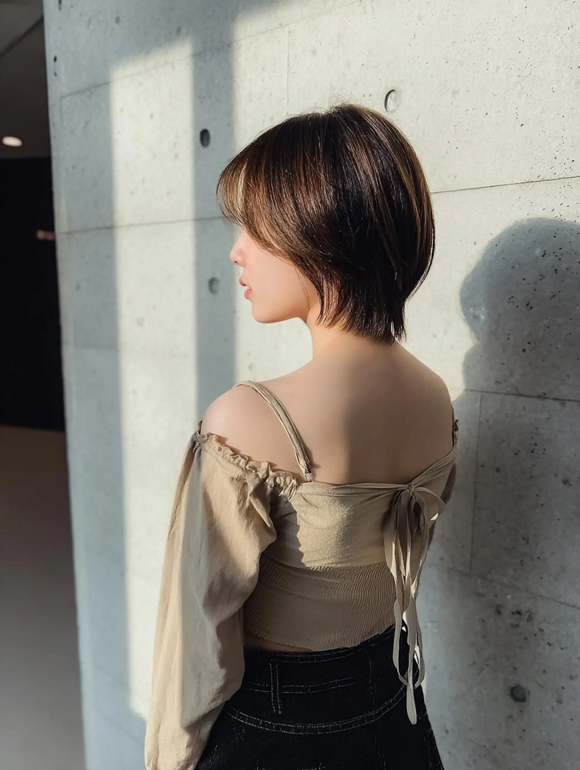 ショート ショートヘア カット ヘアカラー トリートメント ショート＆ボブ🦋 shell立川🫧のヘアスタイル