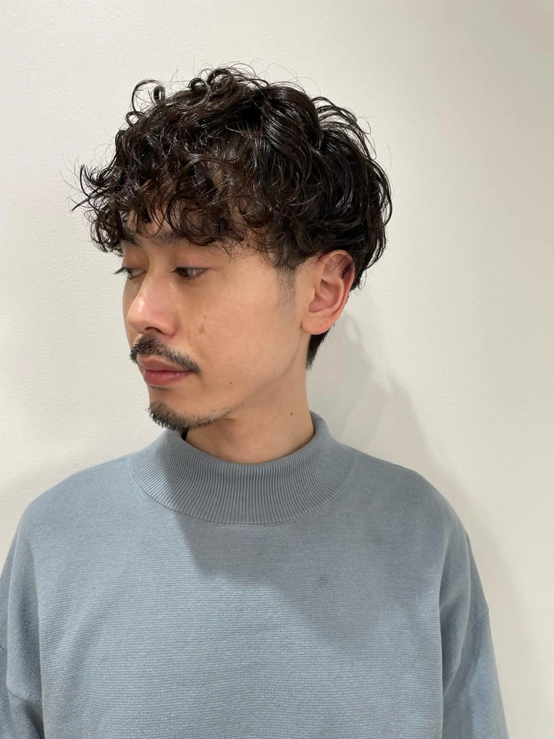 パーマ メンズ メンズパーマ メンズカット クドウユウキのヘアスタイル