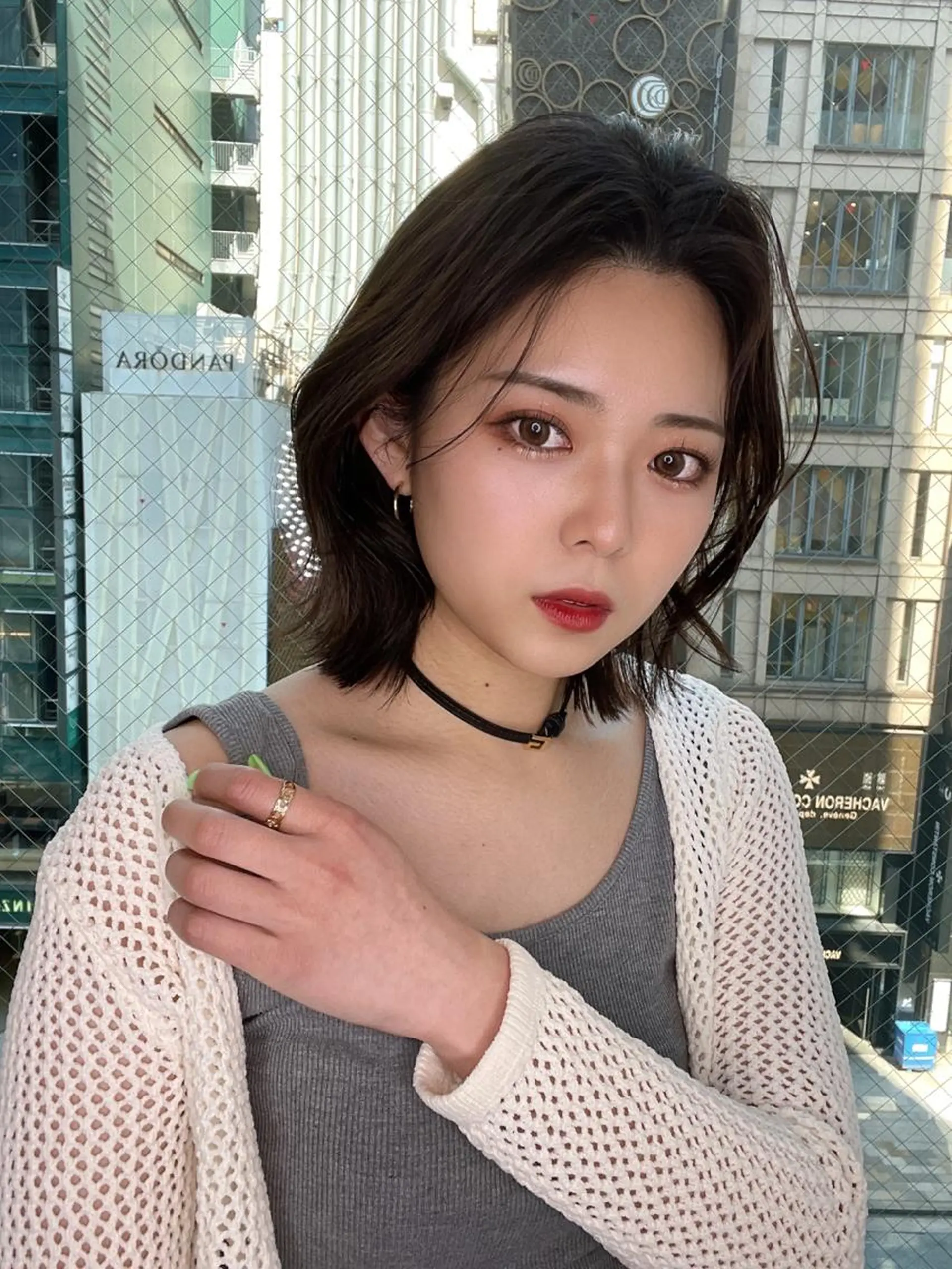 ショート くびれヘア レイヤーカット 似合わせカット 小顔カット カット ヘアカラー トリートメント ボブパーマ ウルフパーマのヘアスタイル