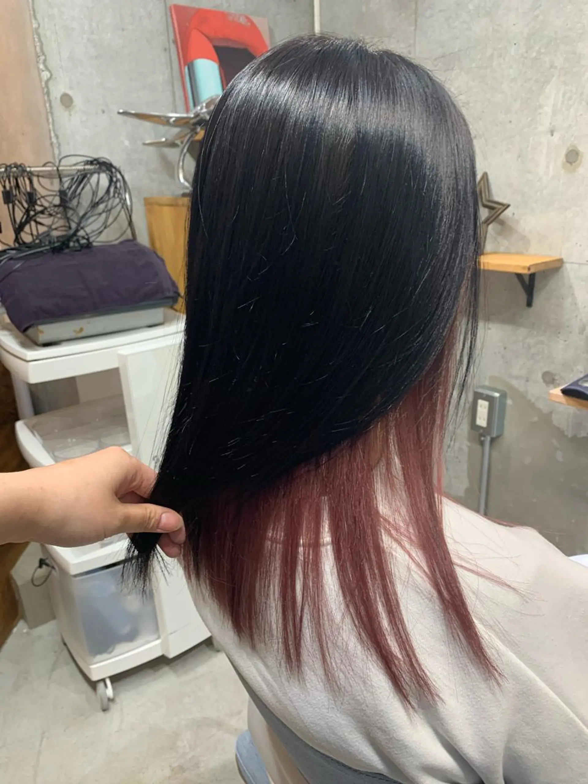 ミディアム カット B.sun所属・鈴木 りなのヘアスタイル