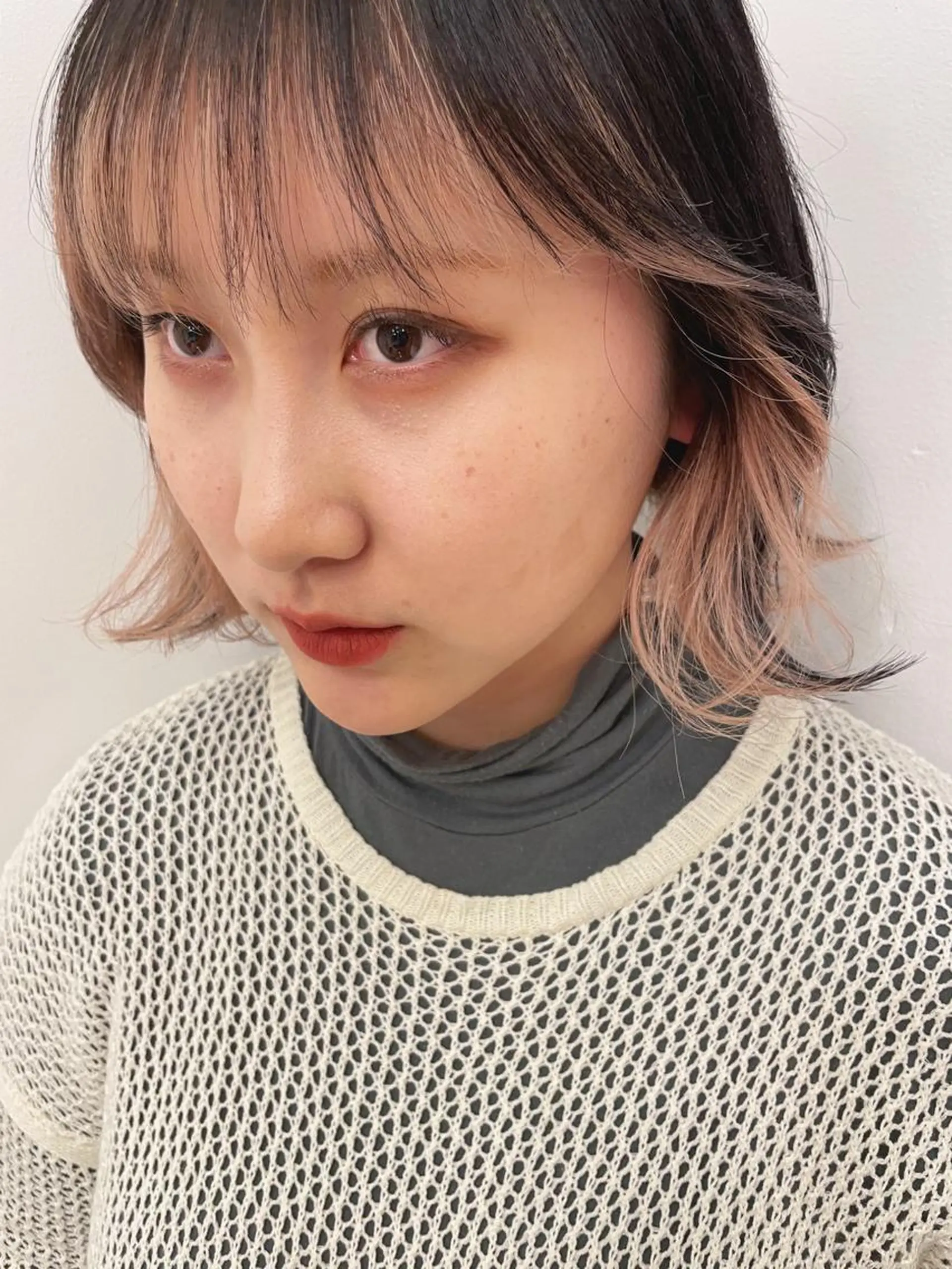 ショート カラー デザインカラー Of　HAIR所属・外山 なつ美のヘアスタイル