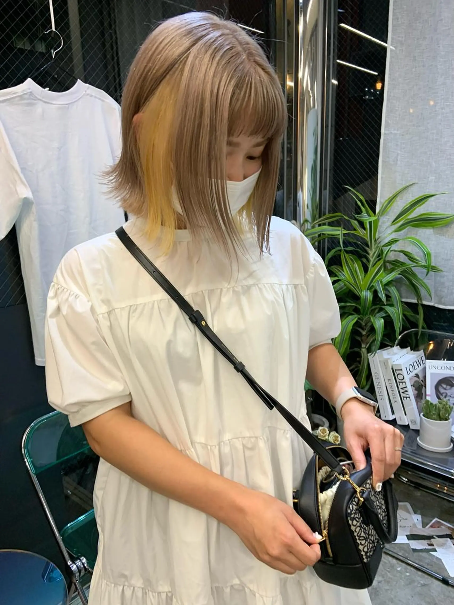 ショート ヘアカラー トリートメント #髪質改善#美髪矯正 Natsuのヘアスタイル