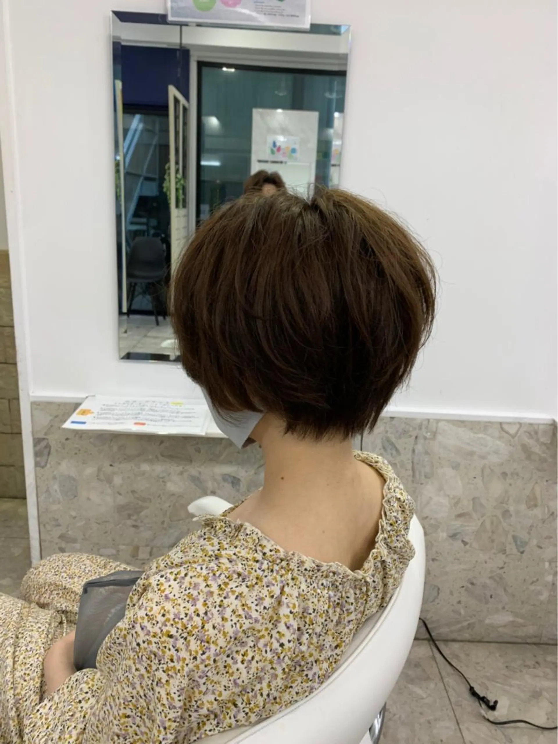 ショート カラー カラー特化サロン ピリナ相武台前のヘアスタイル