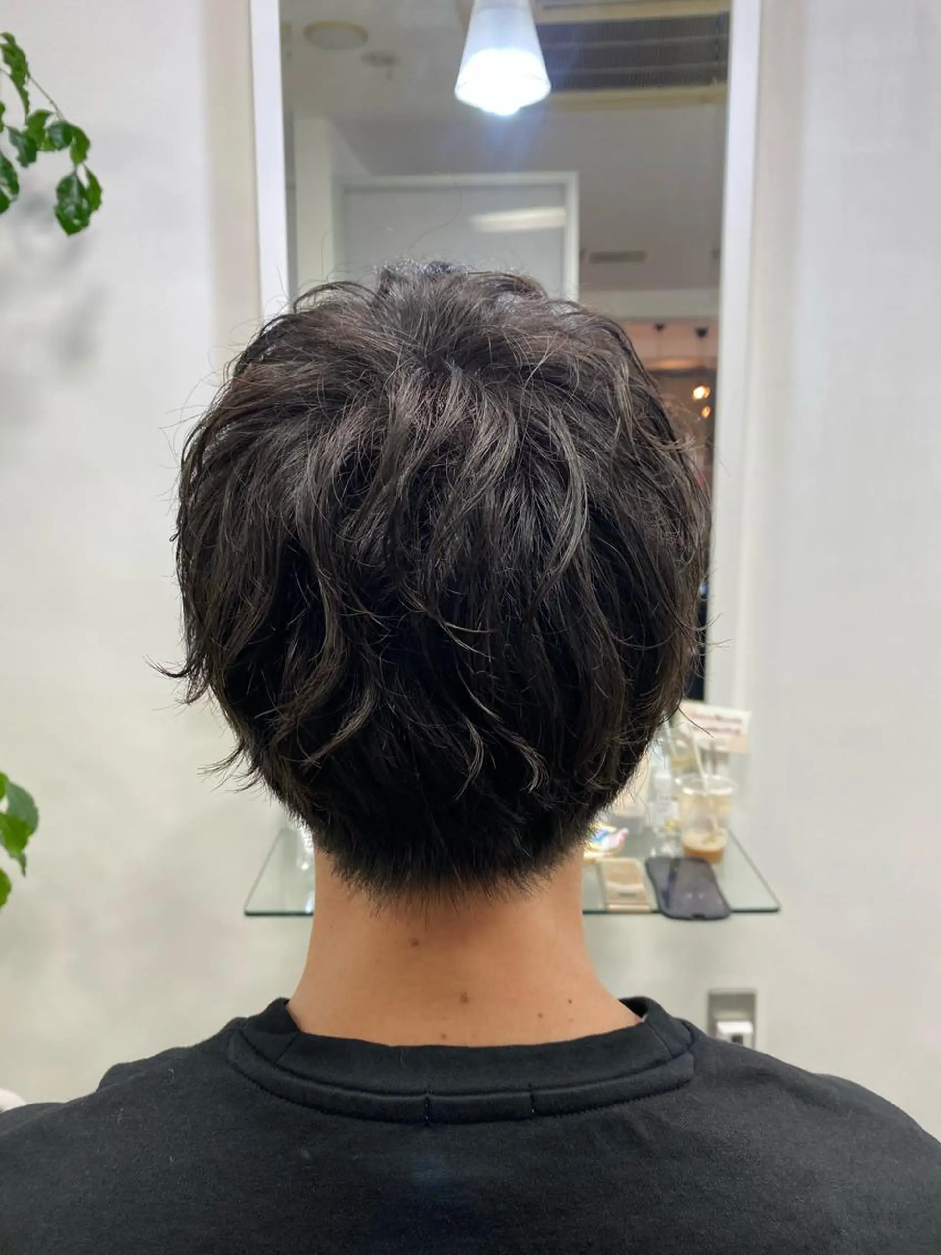 ショート メンズ メンズパーマ Aloa登戸所属・武田 学のヘアスタイル