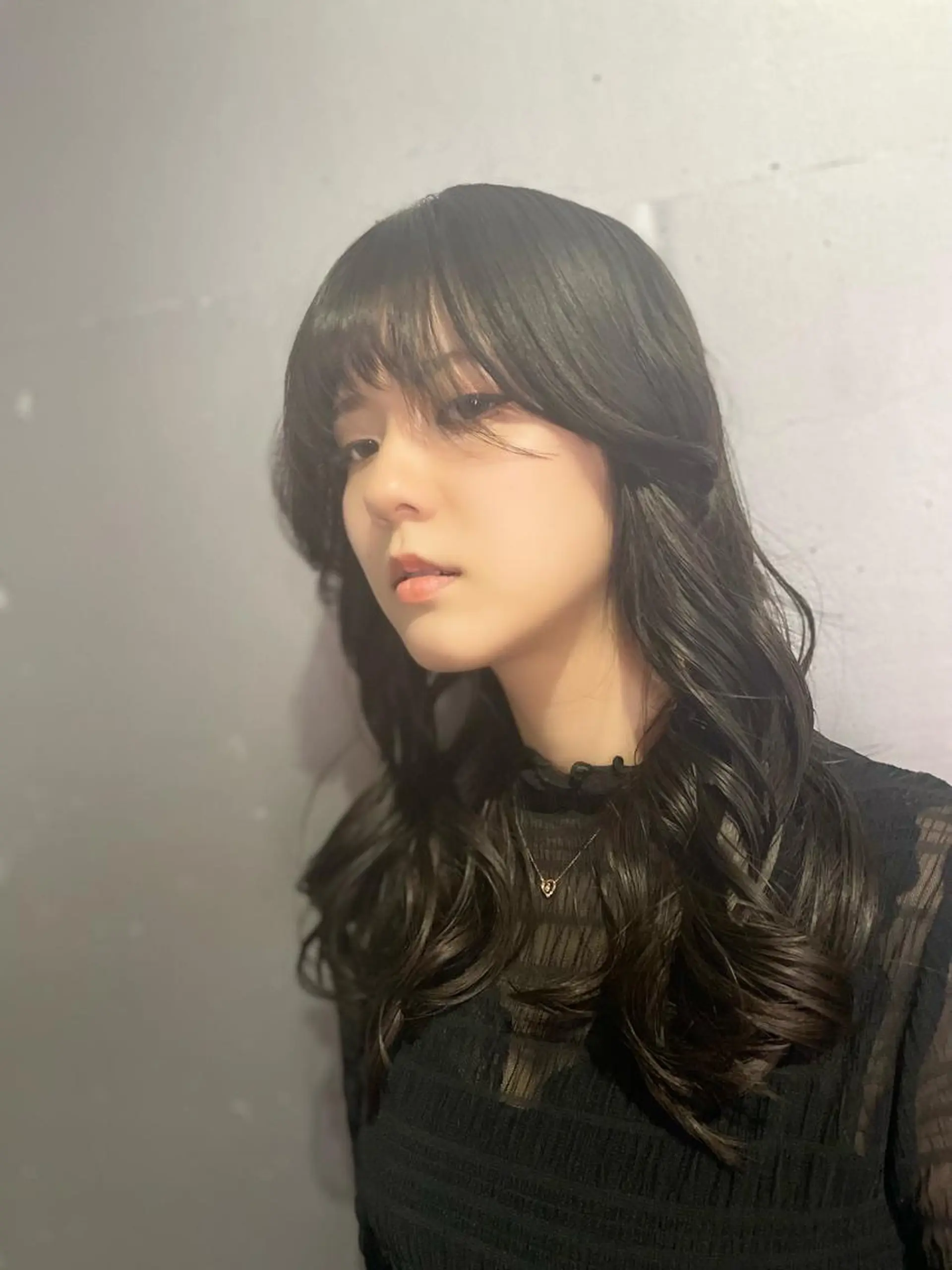 ロング 韓国風ヘア ロング TMJ所属・バズる韓国ヘア 🇰🇷溝邊　拓麿のヘアスタイル