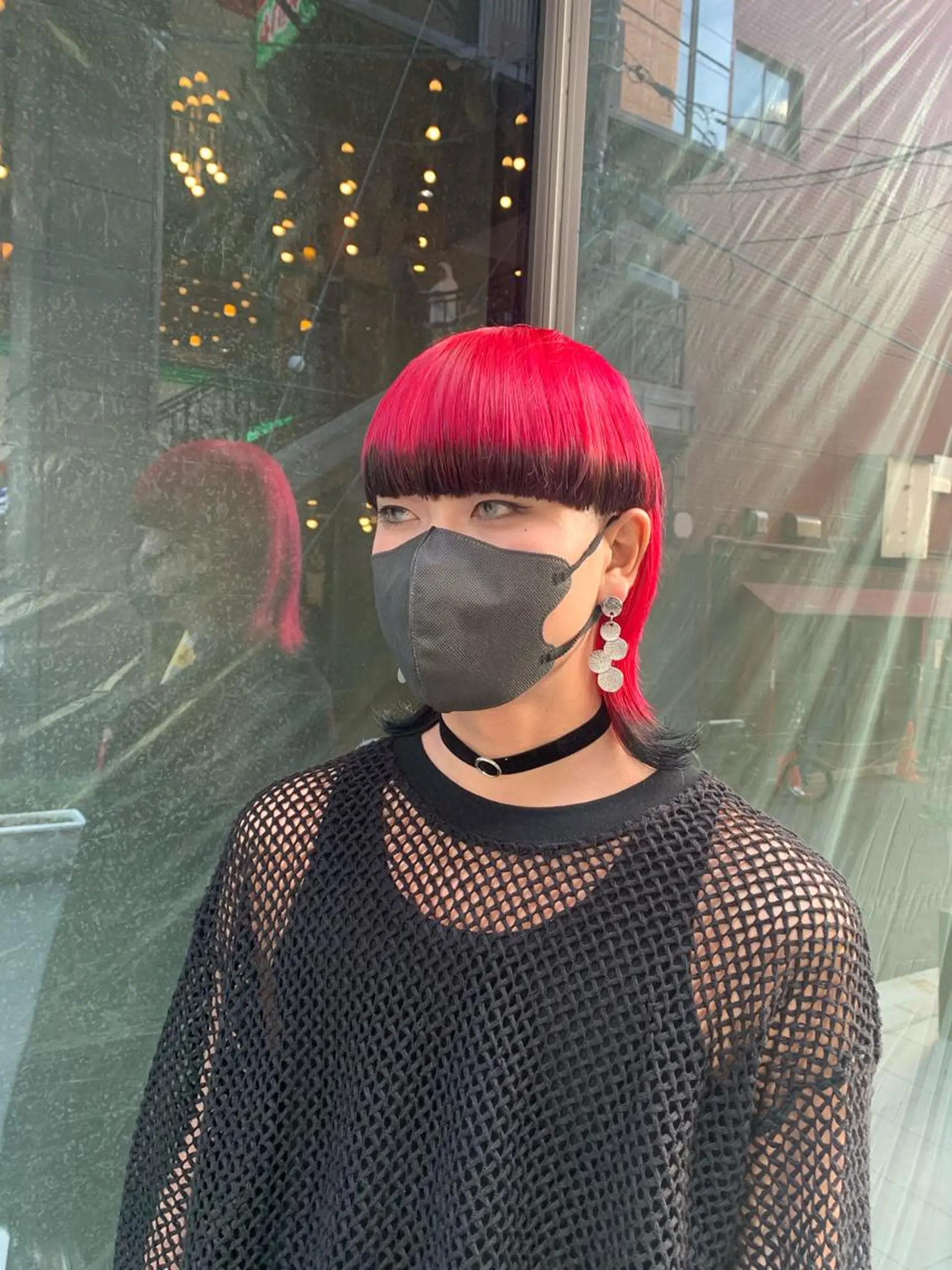 ショート カラー ヘアカラー トリートメント ハイトーン/メンズ/ ウルフ特化   小松のヘアスタイル