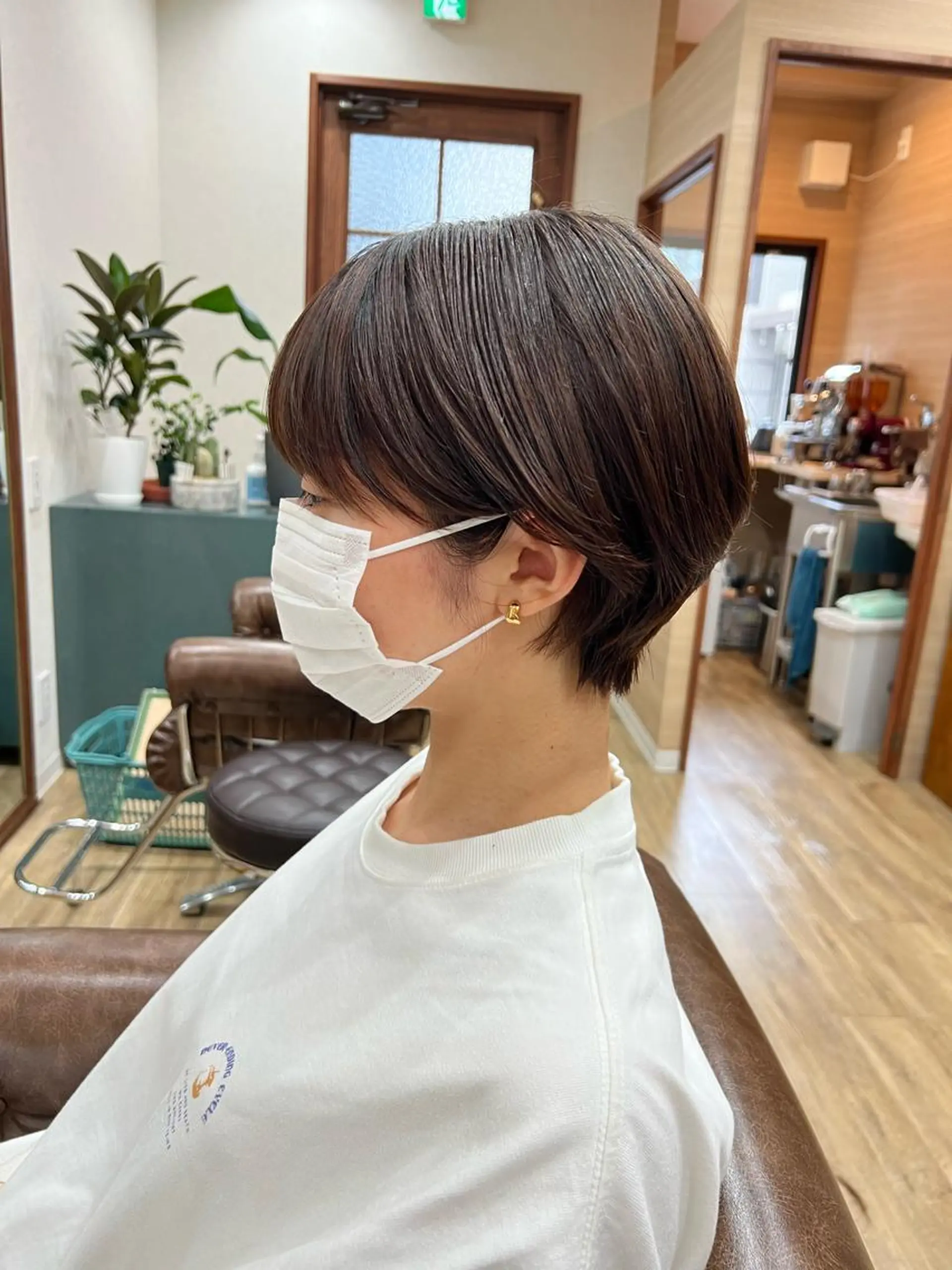 ショート 縮毛矯正 🍇おぐら めぐみ🍇のヘアスタイル