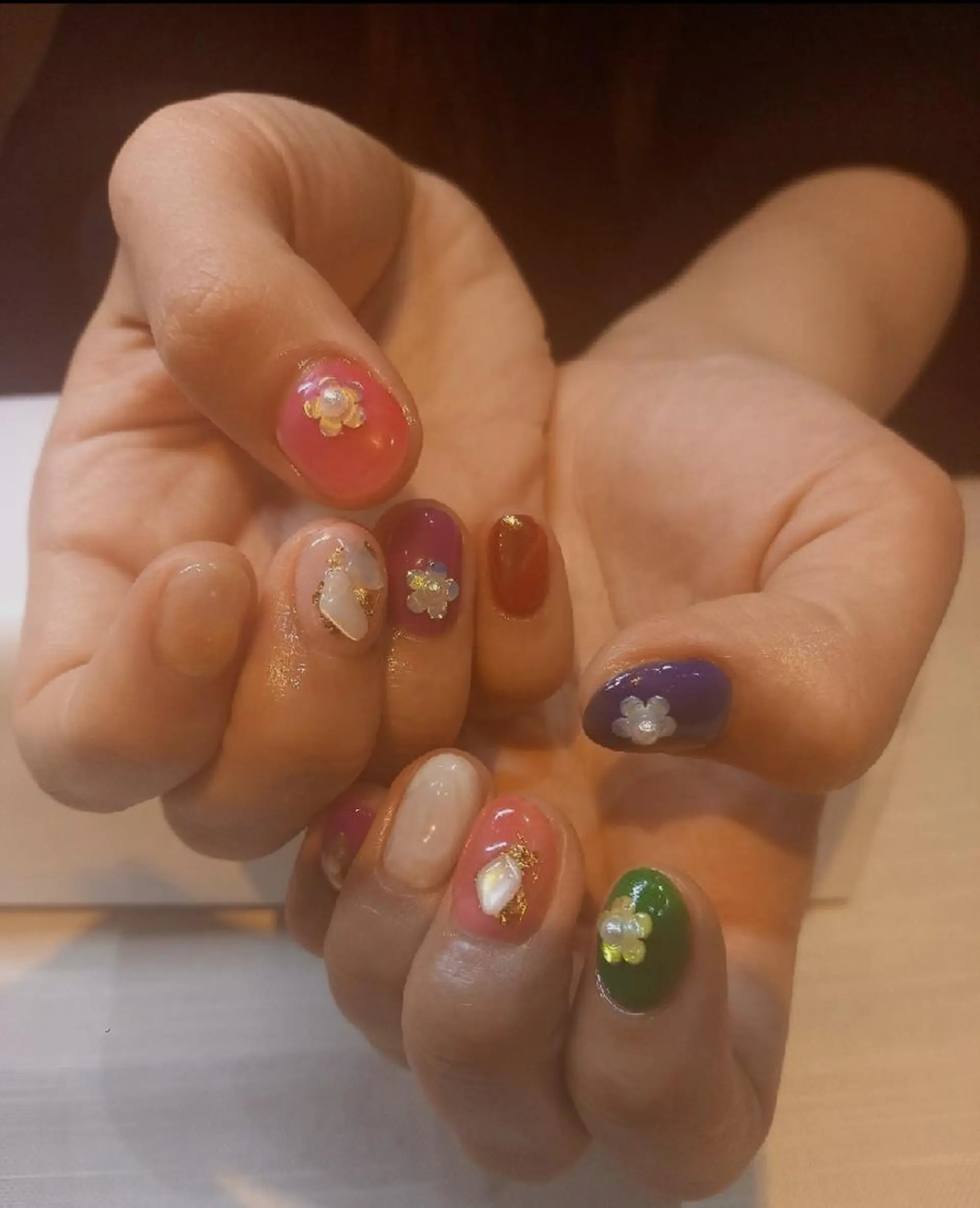 ネイル ブライダルネイル ヘアメイクネイリスト 💄💅hidemiのネイルデザイン